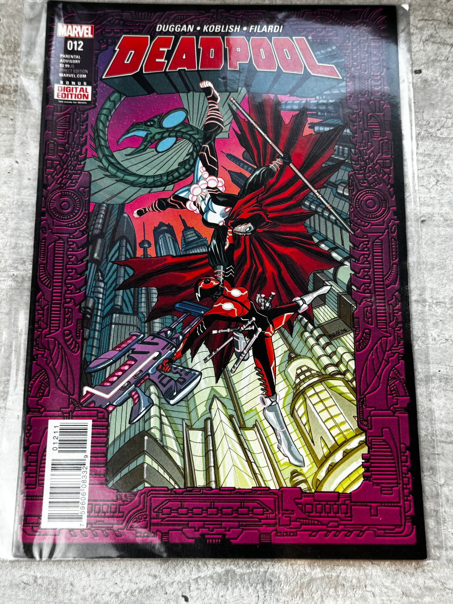 2016 - Marvel Comics - Deadpool, Vol. 5 #12 Var. A - NM - ENG 1
