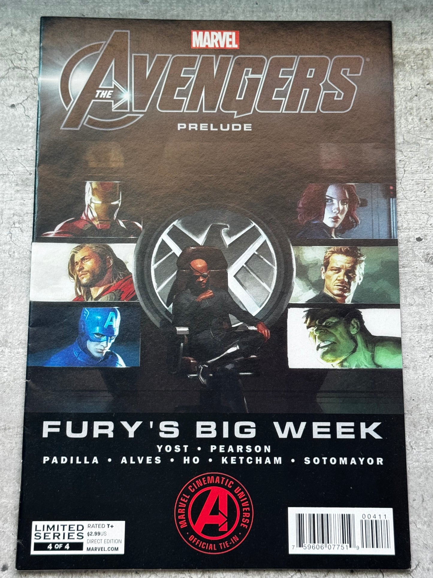 2012 - The Avengers Prelude: Fury's Big Week #4 - NM/M - ENG 1