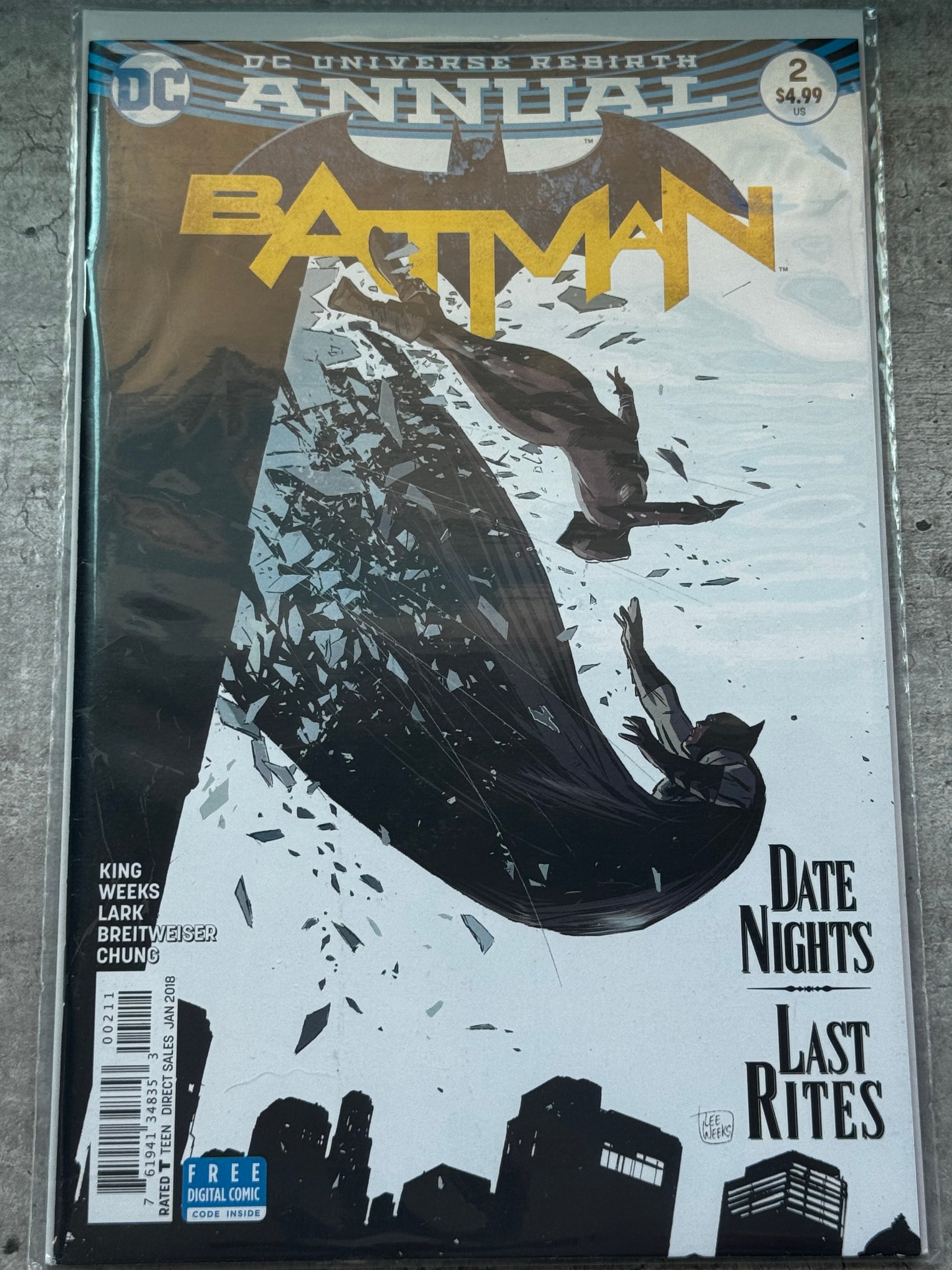 2017 - Batman, Vol. 3 Annual #2 Var. A - Some Of These Days - NM/M - ENG 1