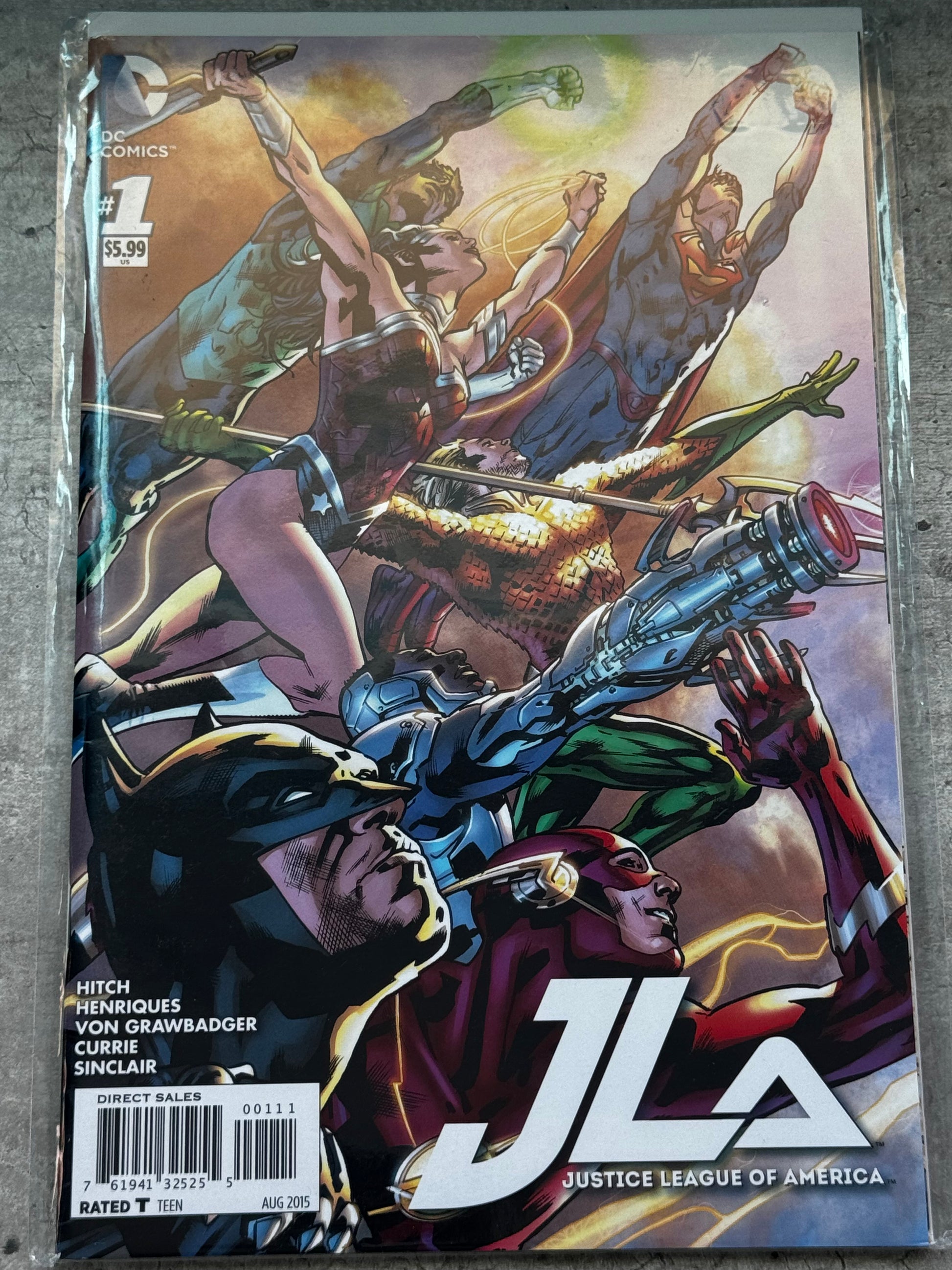 2015 - Justice League of America, Vol. 4 #1 Var. A - Part One - NM/M - ENG 1