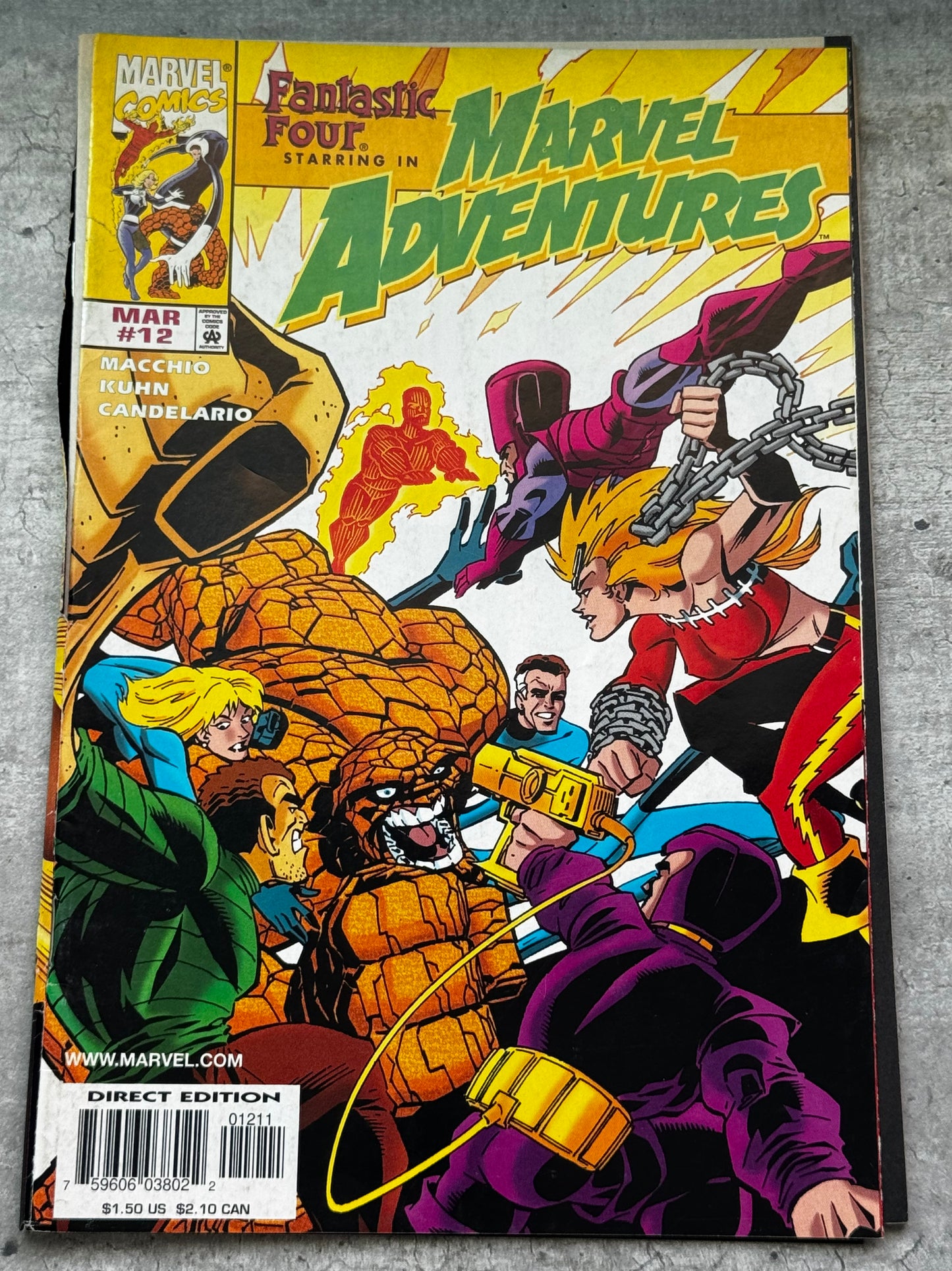 1997 - Marvel Adventures #12 Var. A - F/VF - ENG 1