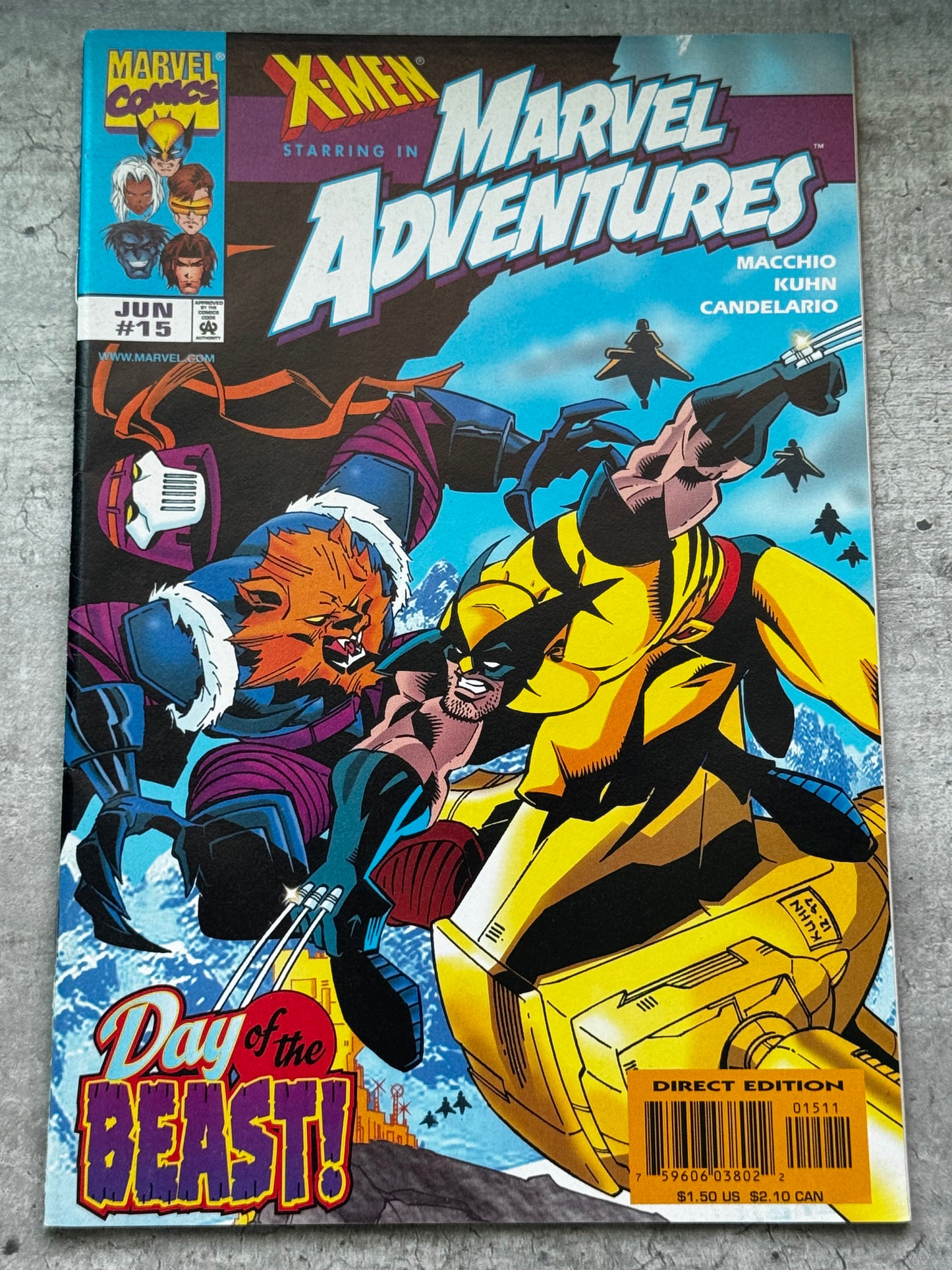 1998 - Marvel Adventures #15 Var. A - NM- - ENG 1