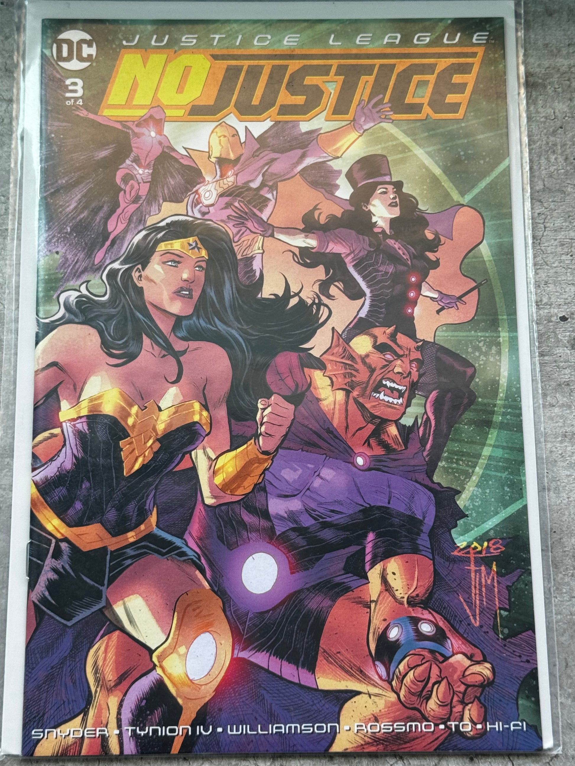 2018 - Justice League: No Justice #3 - NM+ - ENG 1