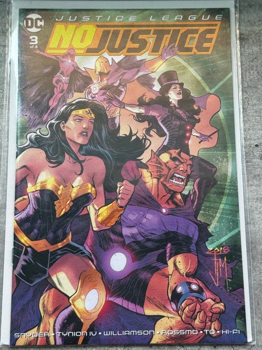 2018 - Justice League: No Justice #3 - NM+ - ENG 1