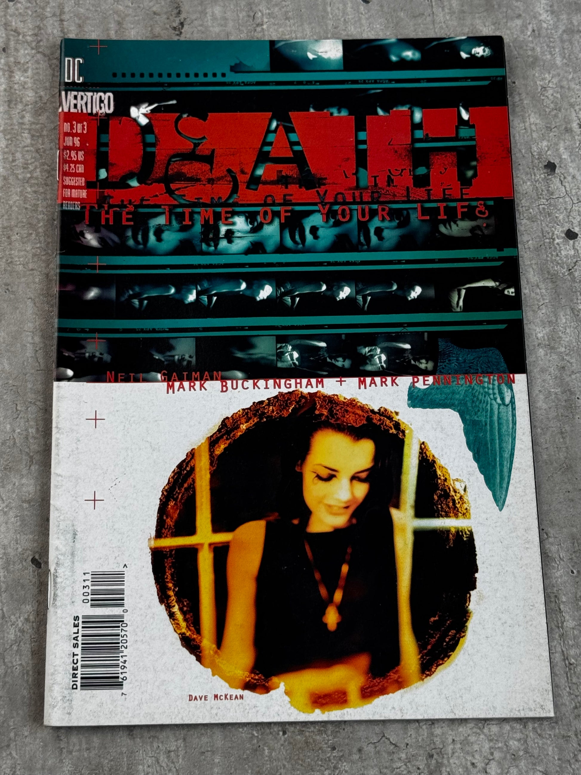 1996 - Death: The Time of Your Life #3 - NM- - ENG 1