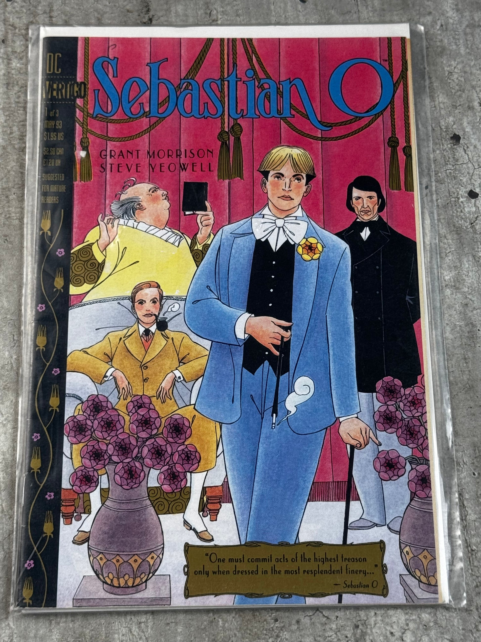 1993 - Sebastian O #1 - The Yellow Book - NM- - ENG 1
