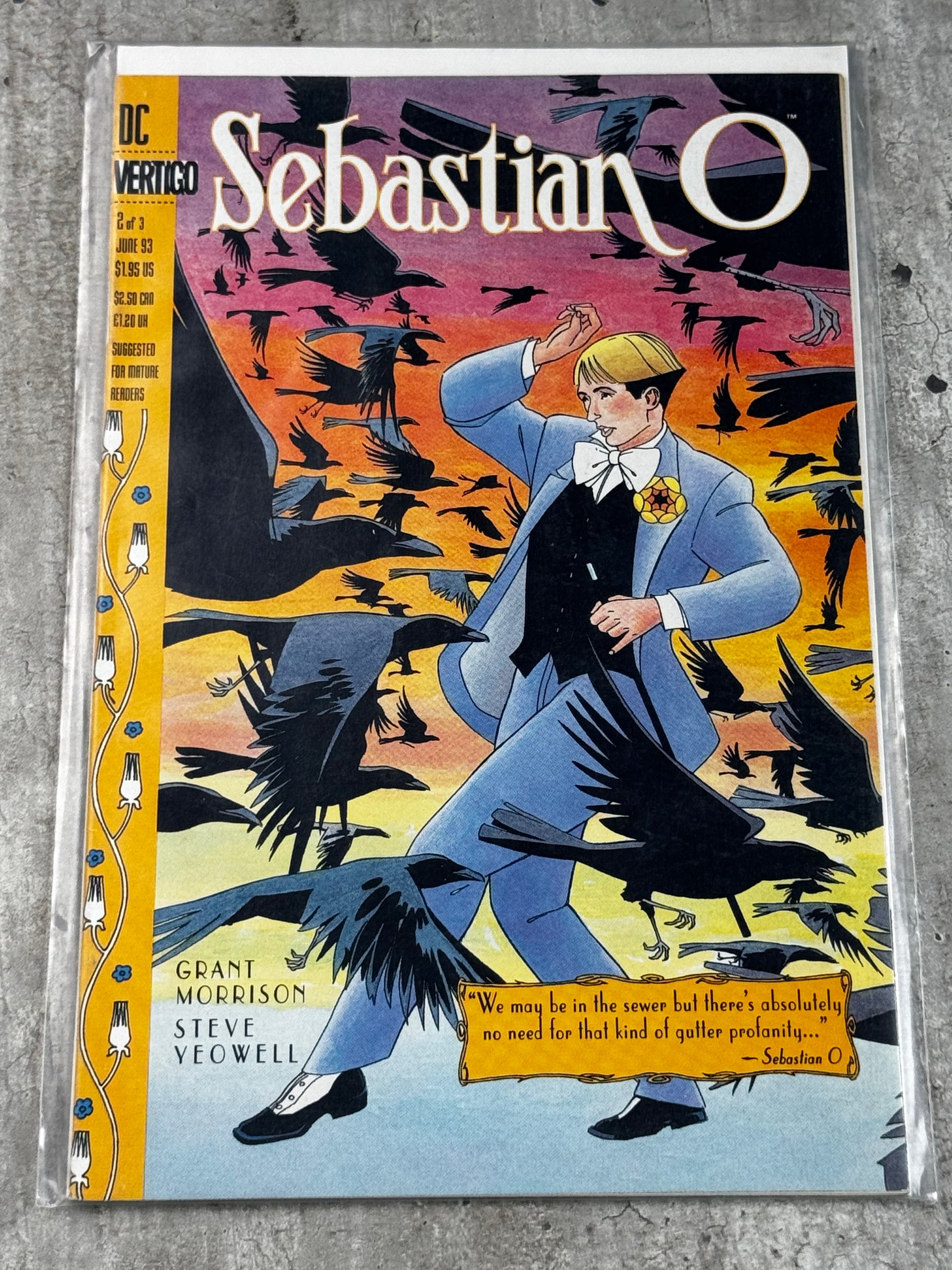 1993 - Sebastian O #2 - Against Nature - NM- - ENG 1