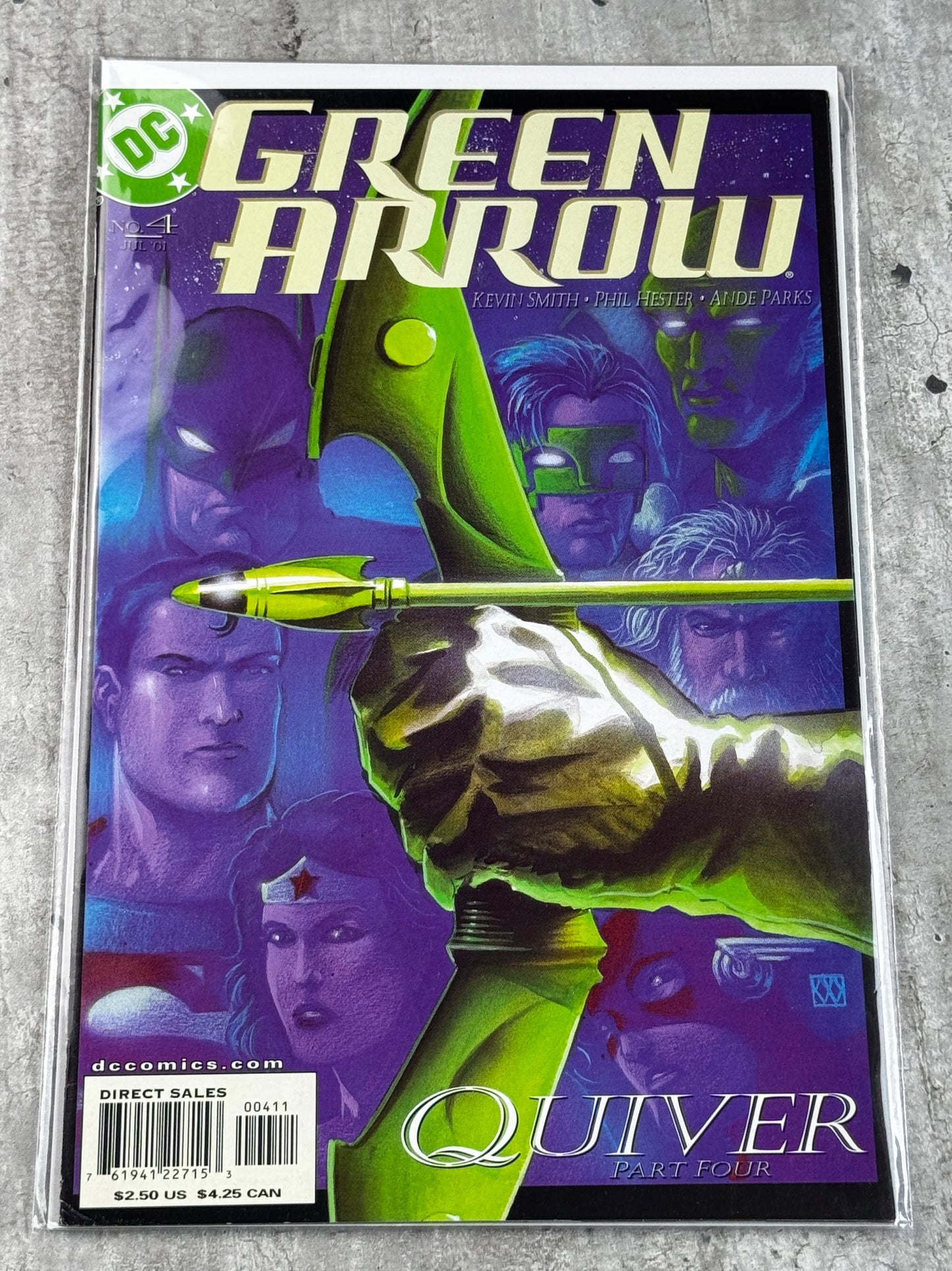 2001 - Green Arrow, Vol. 3 #4 - Membership Has Its Privilages - NM- - ENG 1