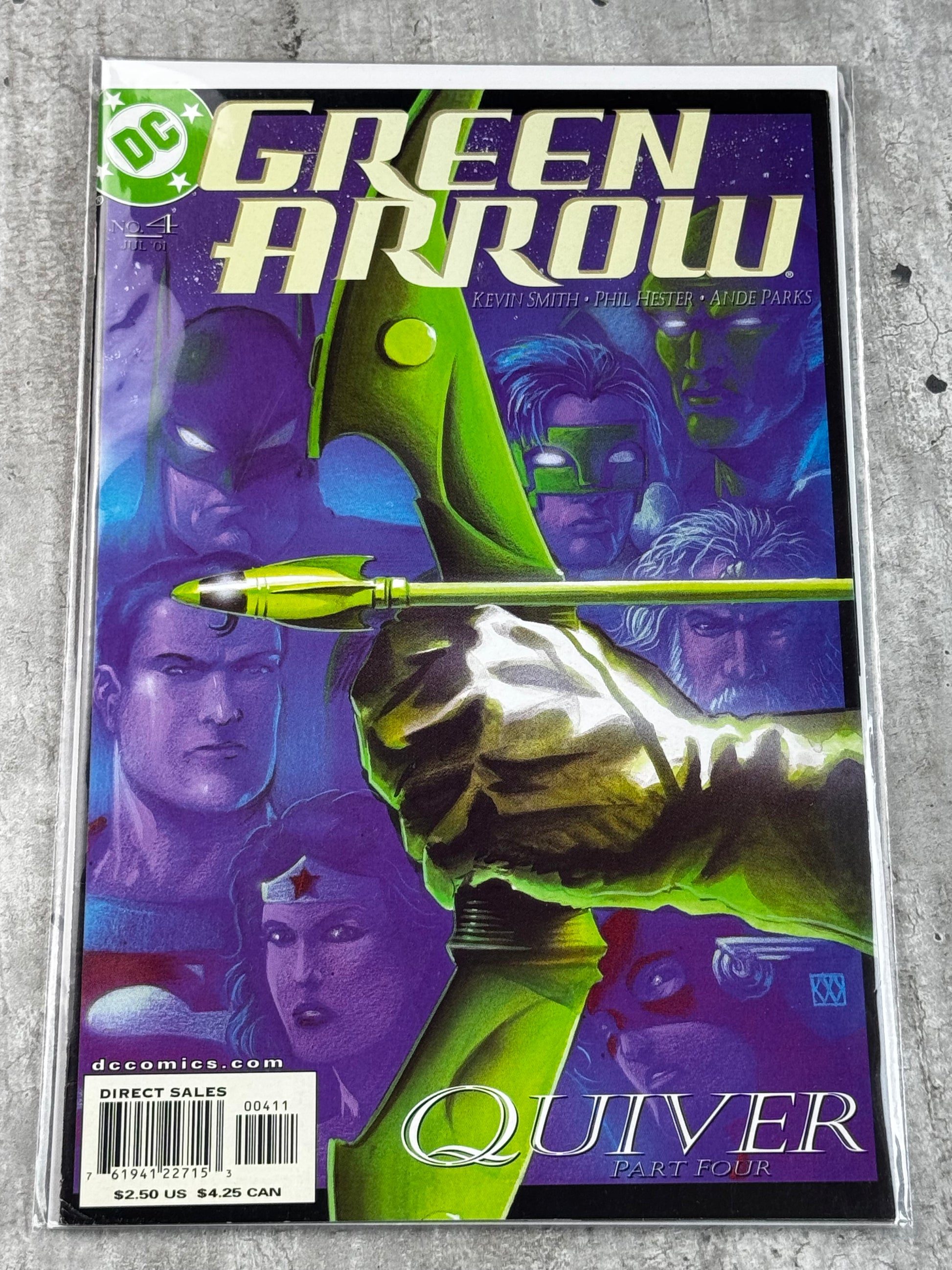 2001 - Green Arrow, Vol. 3 #4 - Membership Has Its Privilages - NM- - ENG 1