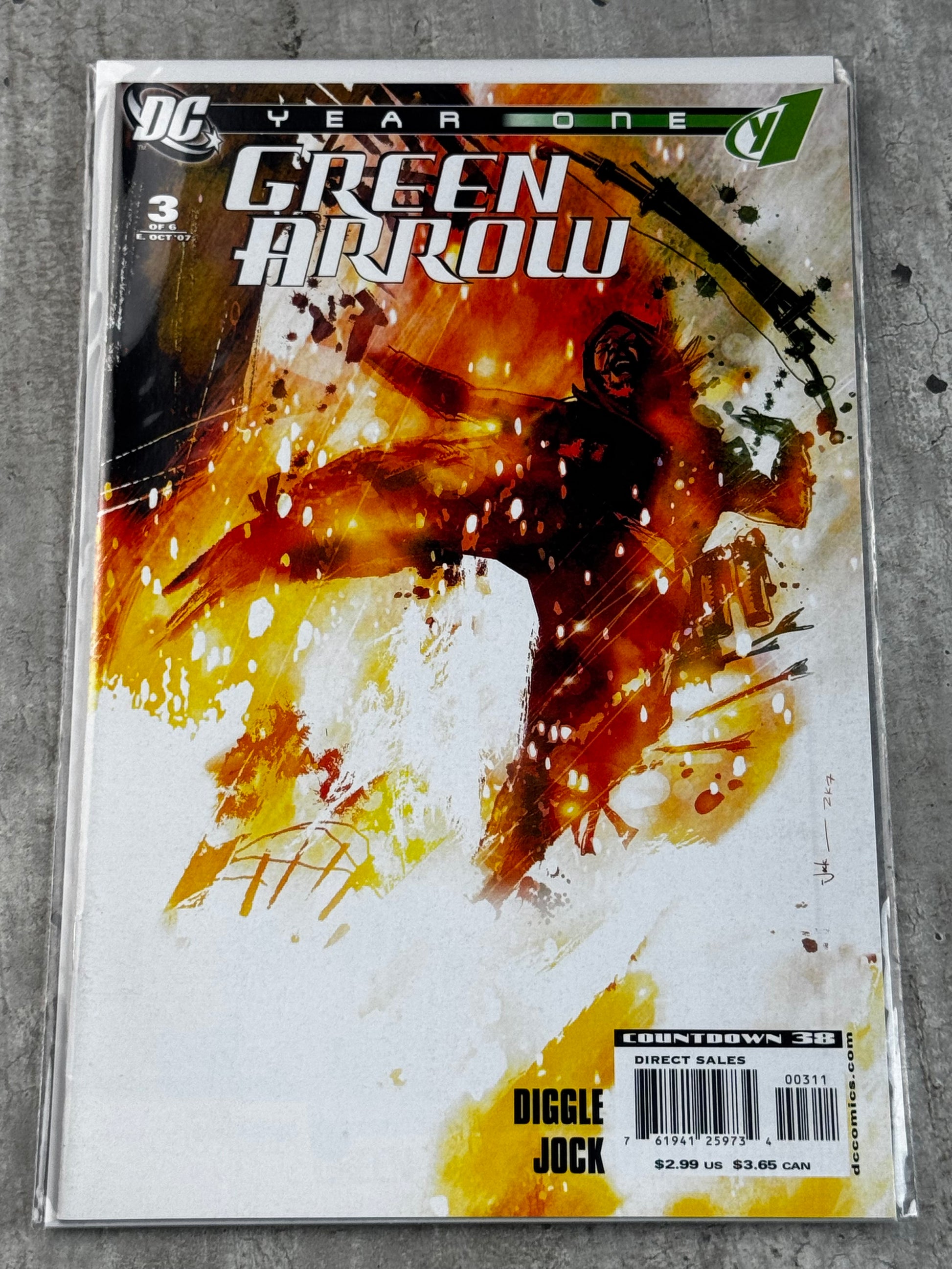 2007 - Green Arrow: Year One #3 - Part Three - NM- - ENG 1