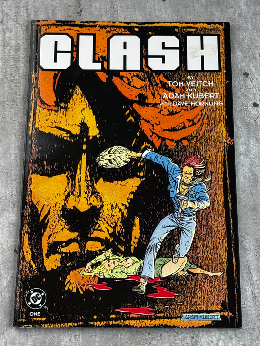 1991 - Clash #1 - A Man Without Limits - NM- - ENG 1