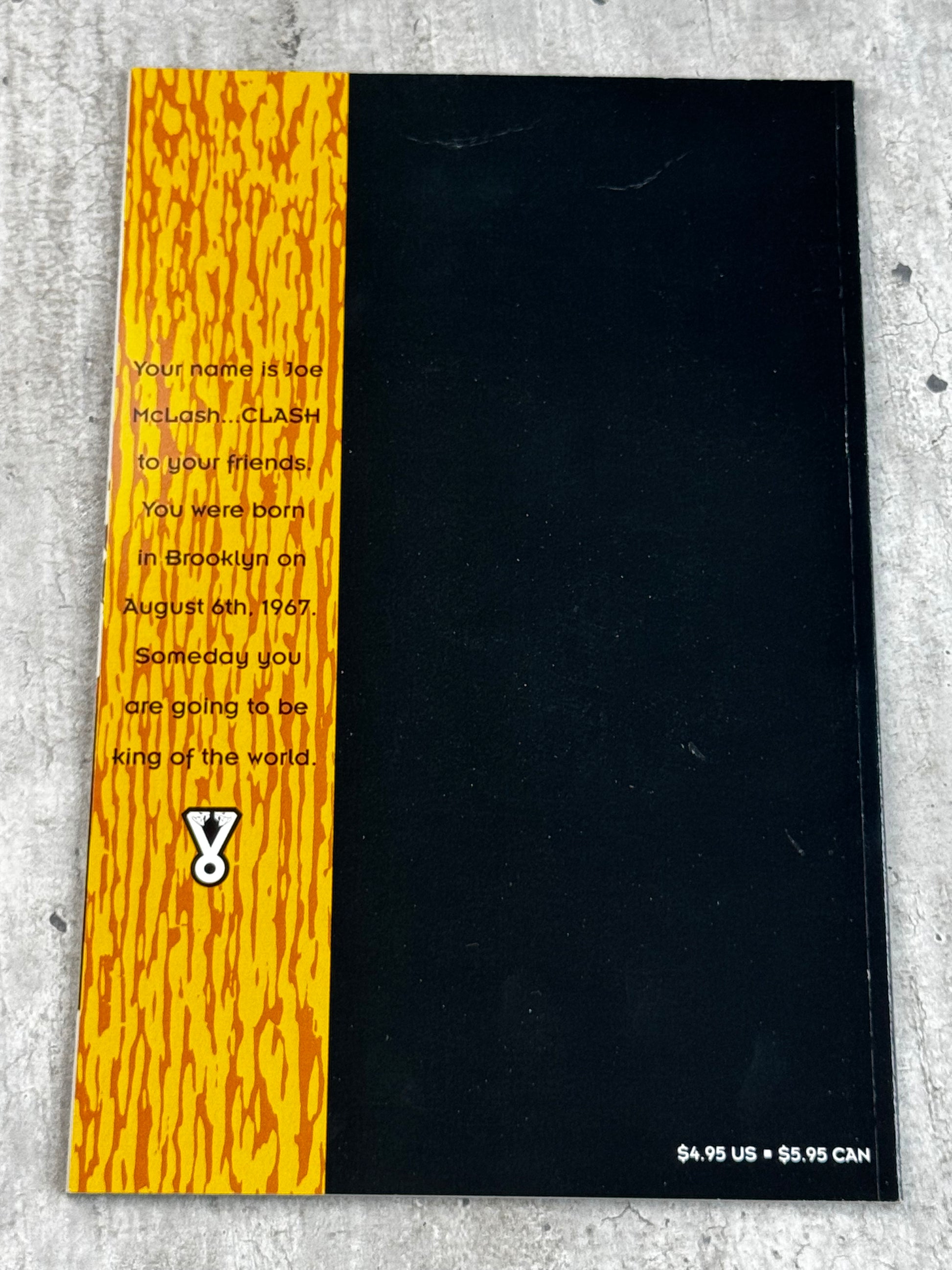 1991 - Clash #1 - A Man Without Limits - NM- - ENG 2