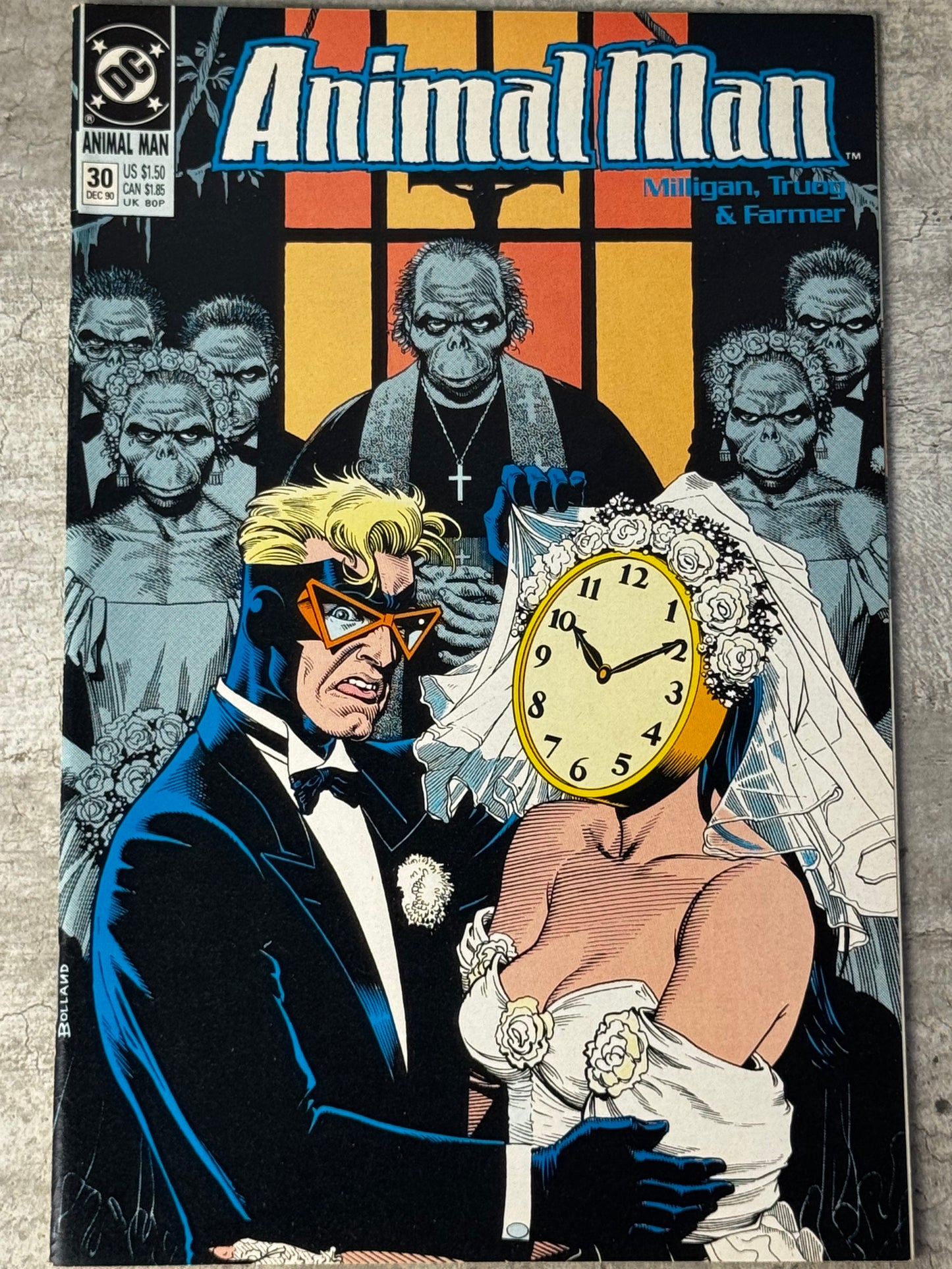1990 - Animal Man, Vol. 1 #30 - A Nice Day For A Weird Wedding - VF/NM - ENG 1