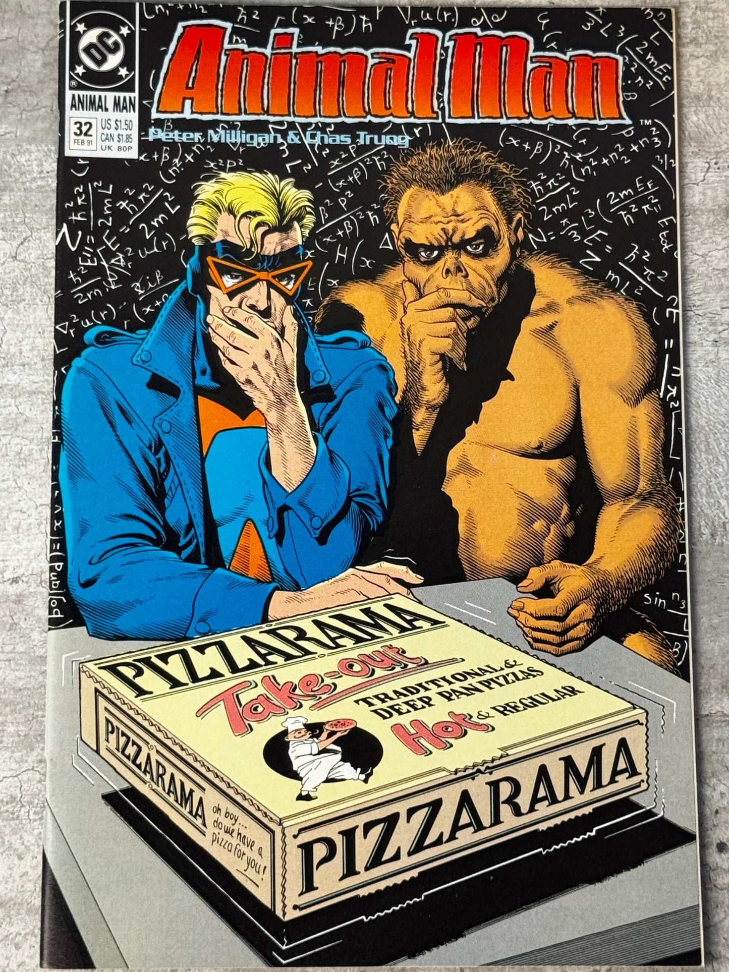 1990 - Animal Man, Vol. 1 #32 - Schrodinger's Pizza - VF/NM - ENG 1