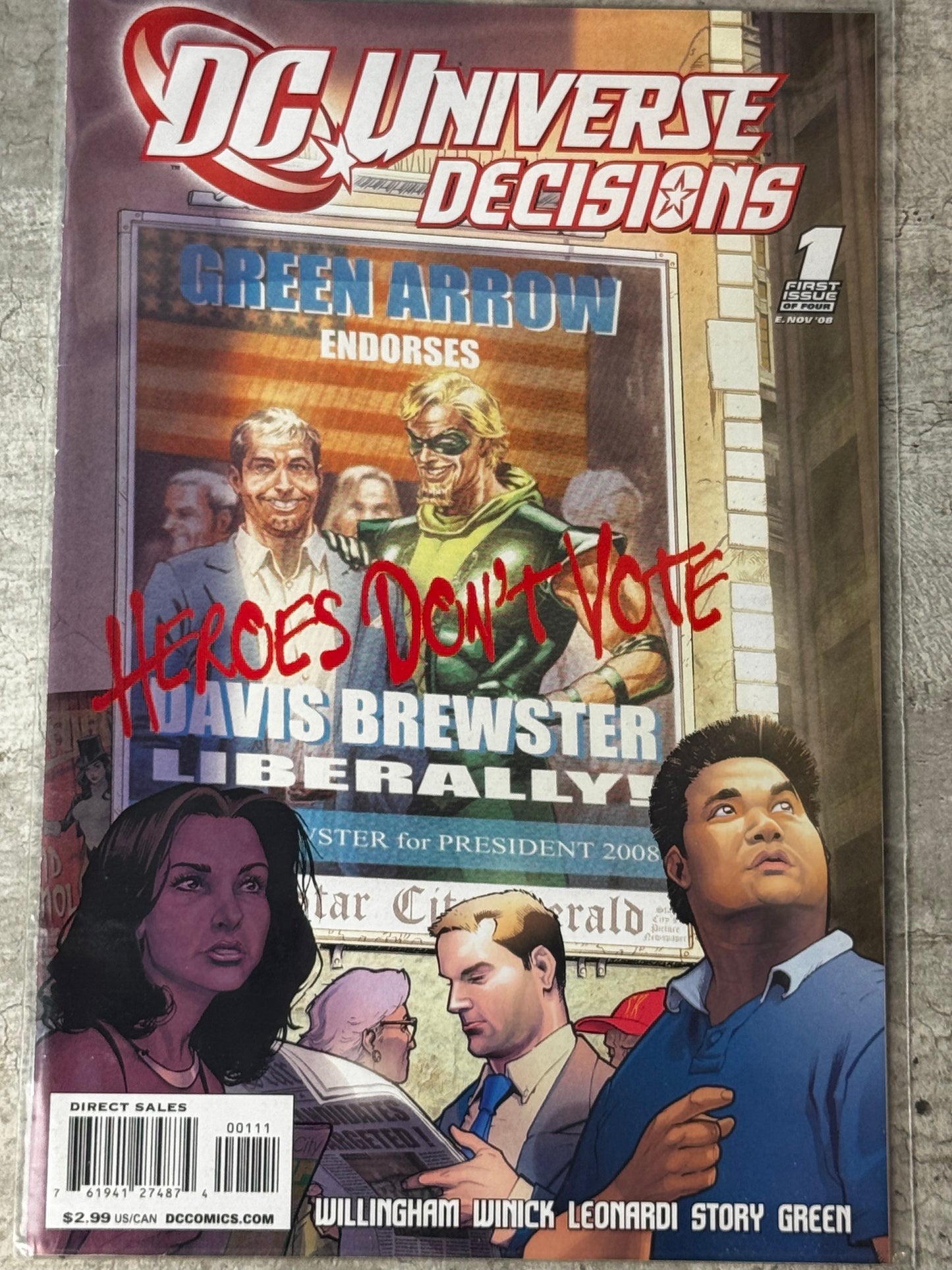 2008 - DC Universe: Decisions #1 - NM- - ENG 1