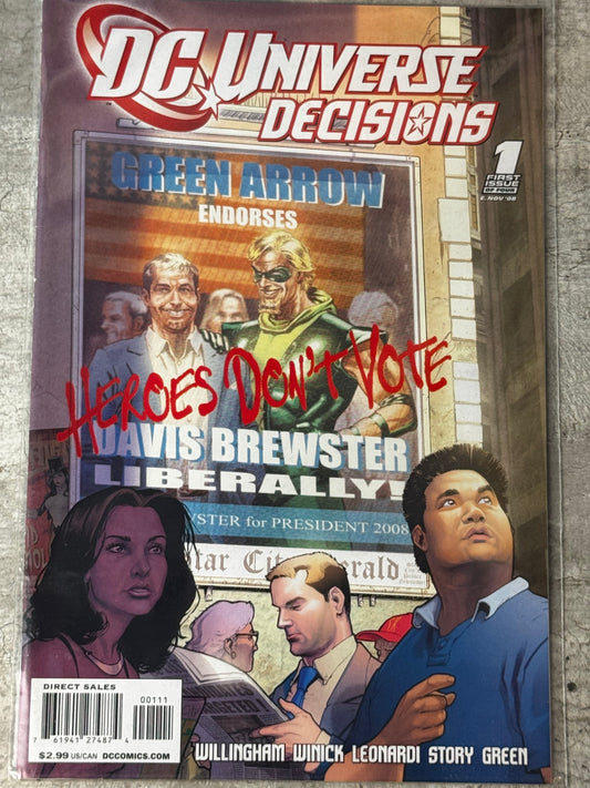 2008 - DC Universe: Decisions #1 - NM- - ENG 1