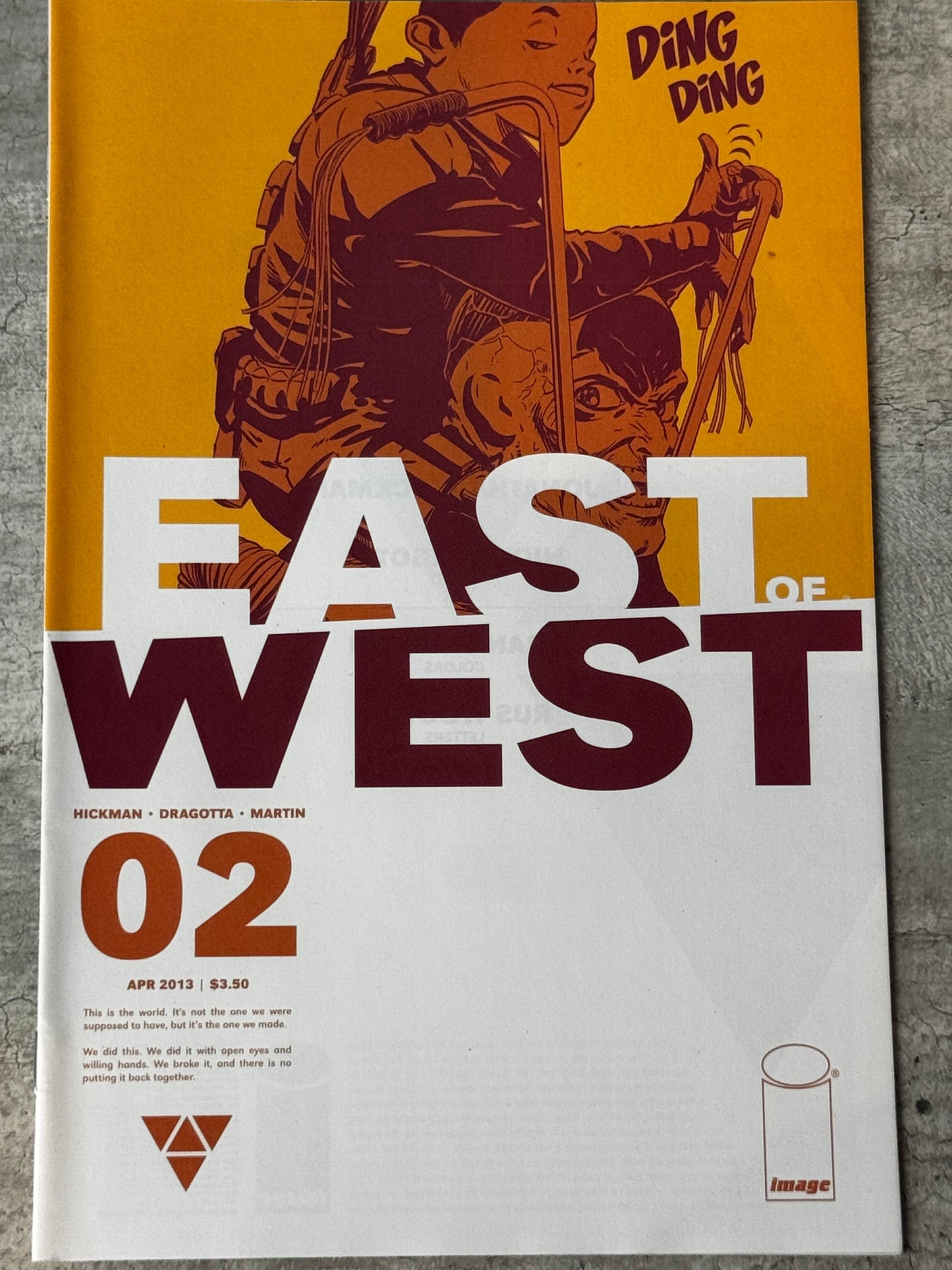 2013 - East of West #2 Var. A - Above All, Few Are Chosen - NM- - ENG 1