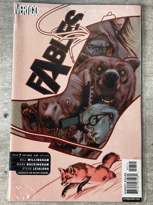 2002 - Fables #7 - Part Two: The Guns Of Fabletown - NM- - ENG 1