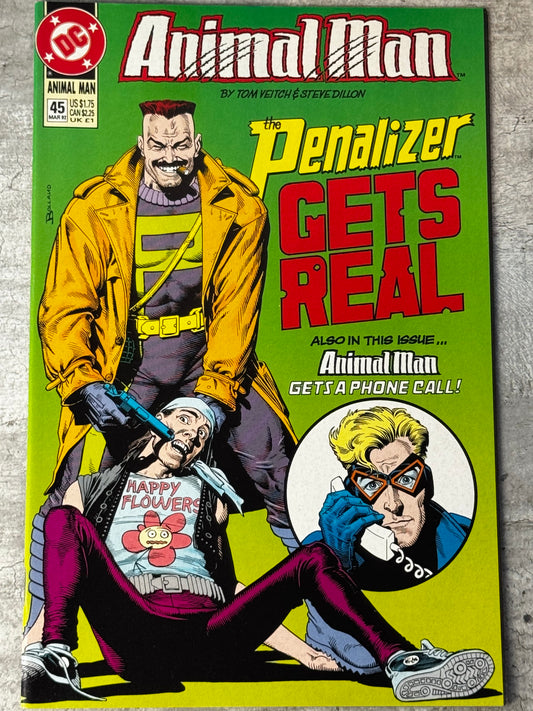 1992 - Animal Man, Vol. 1 #45 - The Beat Of Darkness - VF/NM - ENG 1