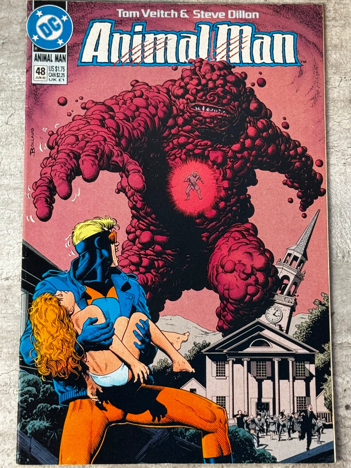 1992 - Animal Man, Vol. 1 #48 - The Meaning Of Flesh - VF/NM - ENG 1