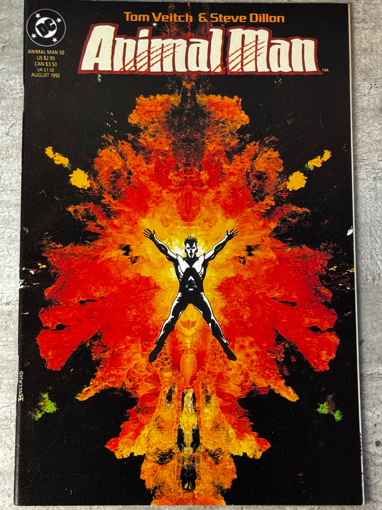 1992 - Animal Man, Vol. 1 #50 - Journal Of A Plague Year - VF/NM - ENG 1