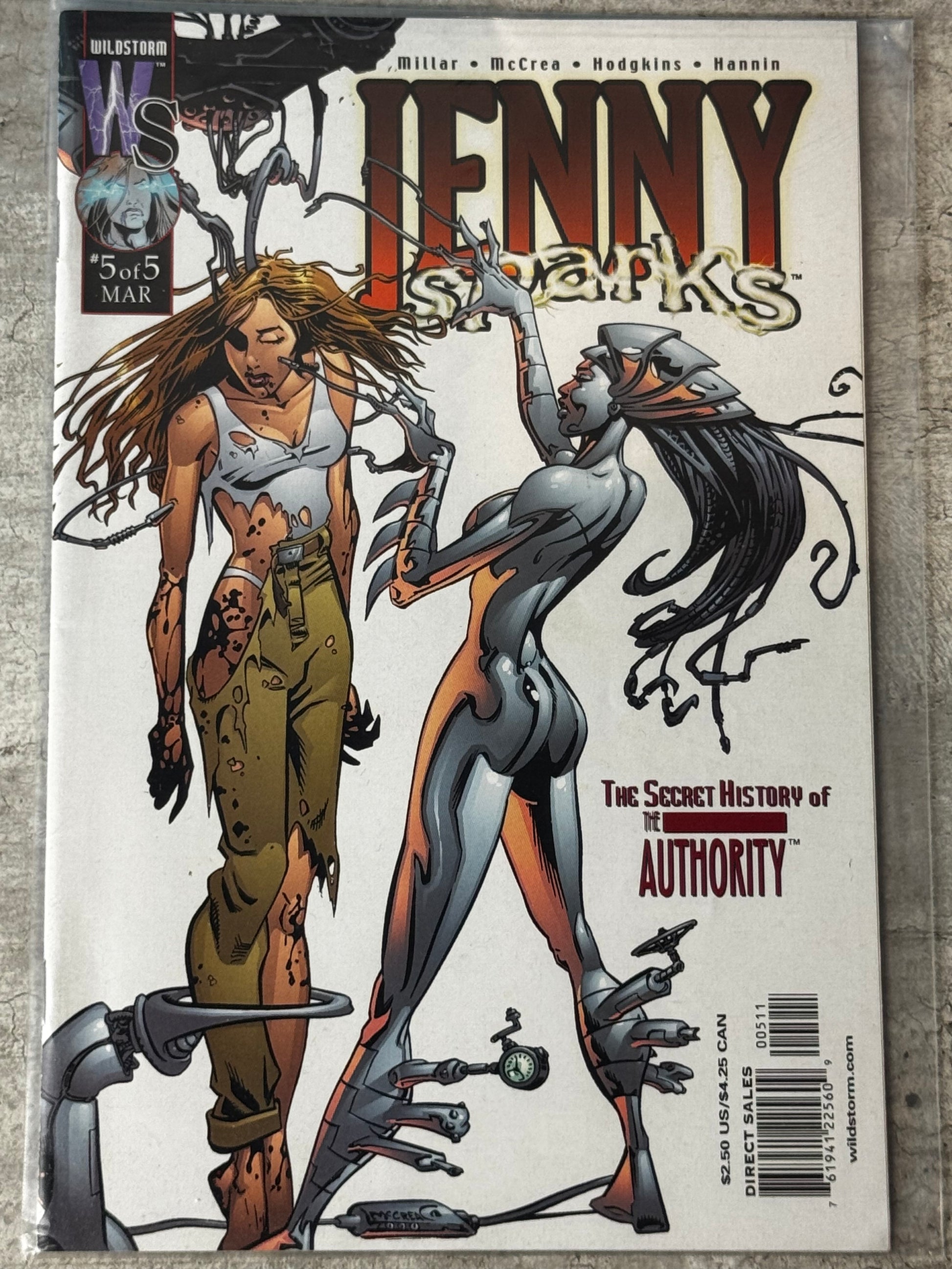 2001 - Jenny Sparks: The Secret History Of The Authority #5 - NM- - ENG 1