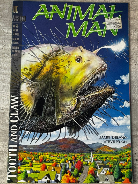 1993 - Animal Man, Vol. 1 #63 - Part 3: Leviathan - VF/NM - ENG 1