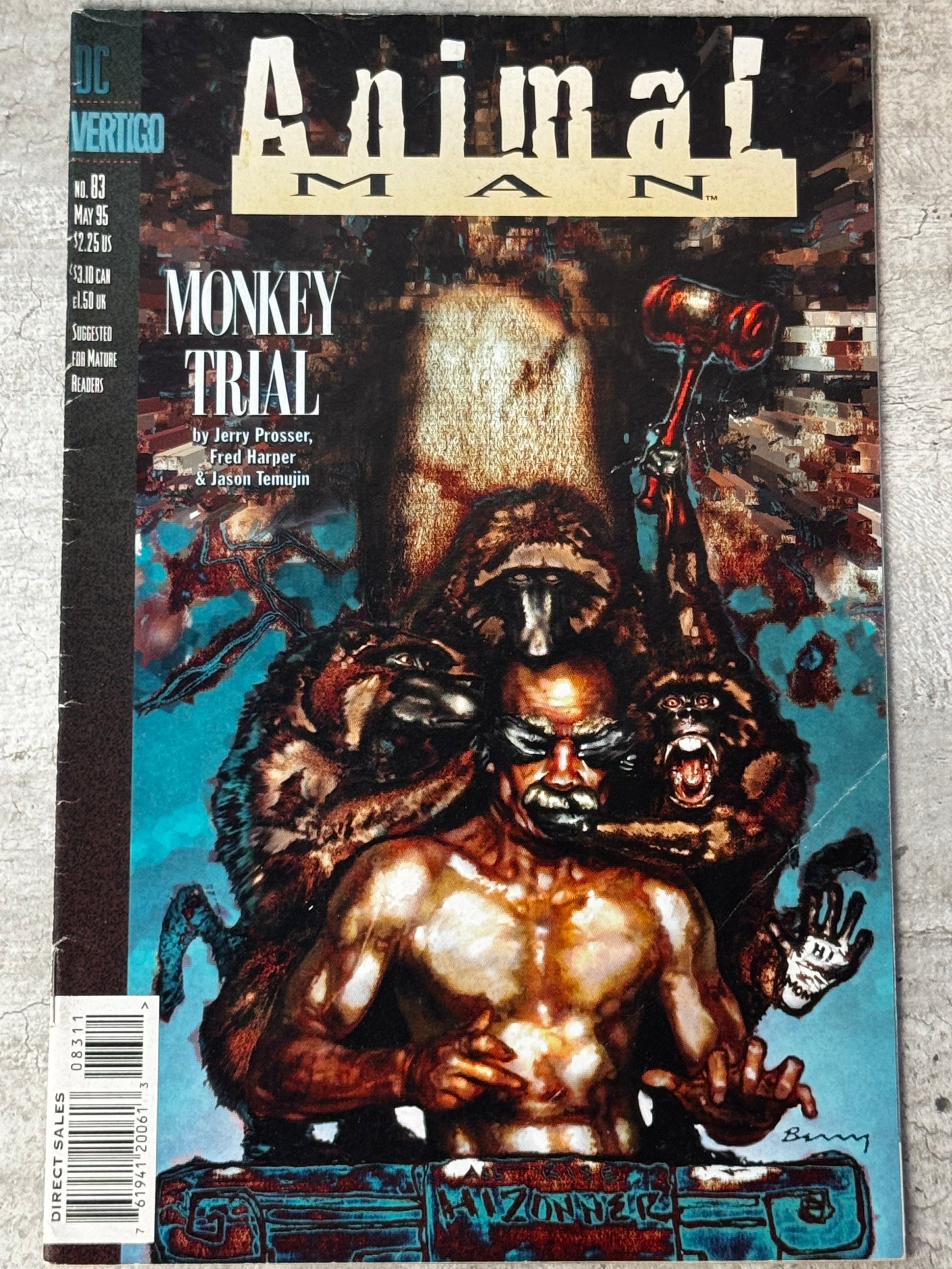 1995 - Animal Man, Vol. 1 #83 - Part 3: Monkey Trial - VF/NM - ENG 1