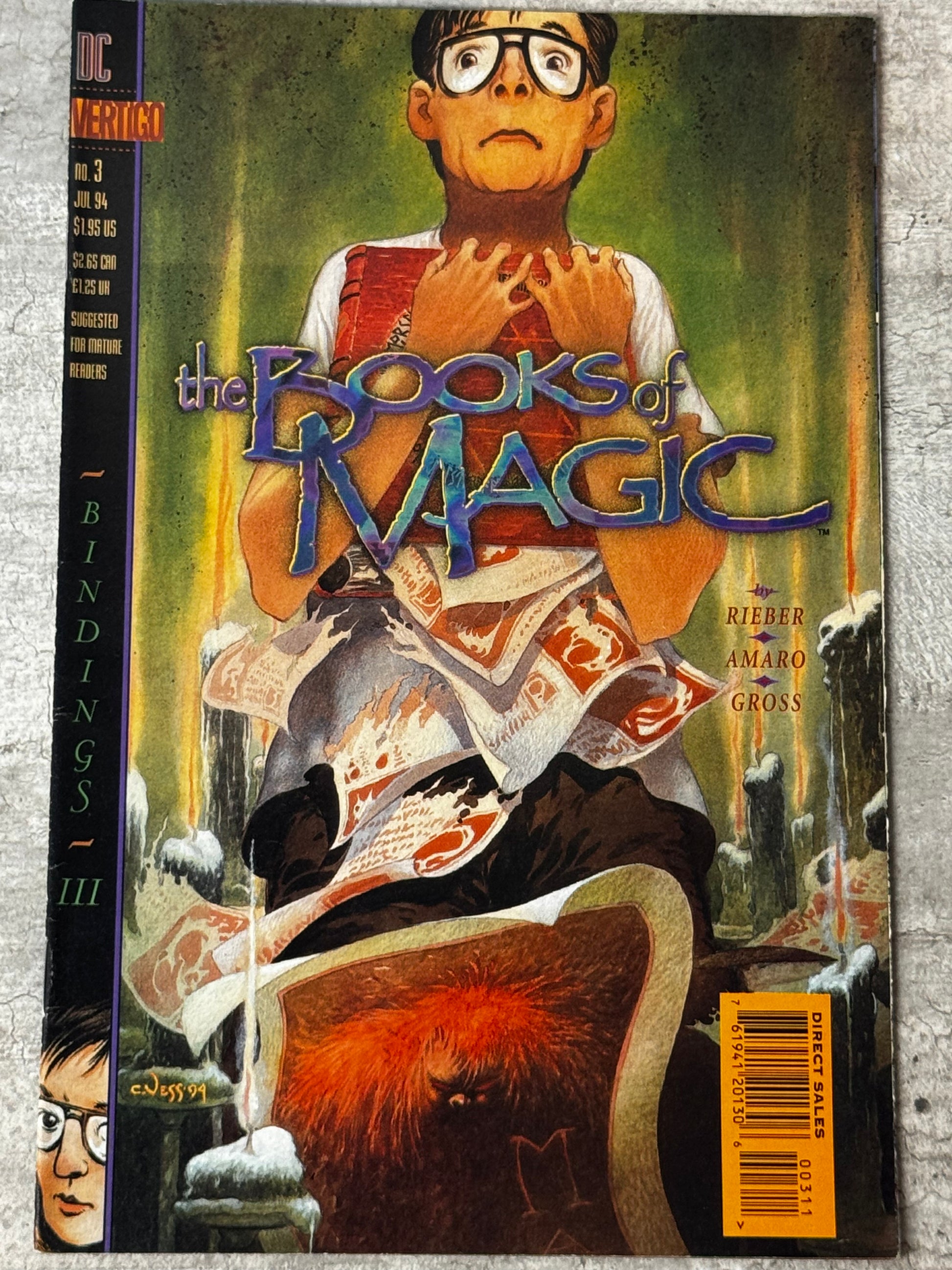 1994 - Books of Magic, Vol. 2 #3 - Book 3: Closing Circles - NM- - ENG 1