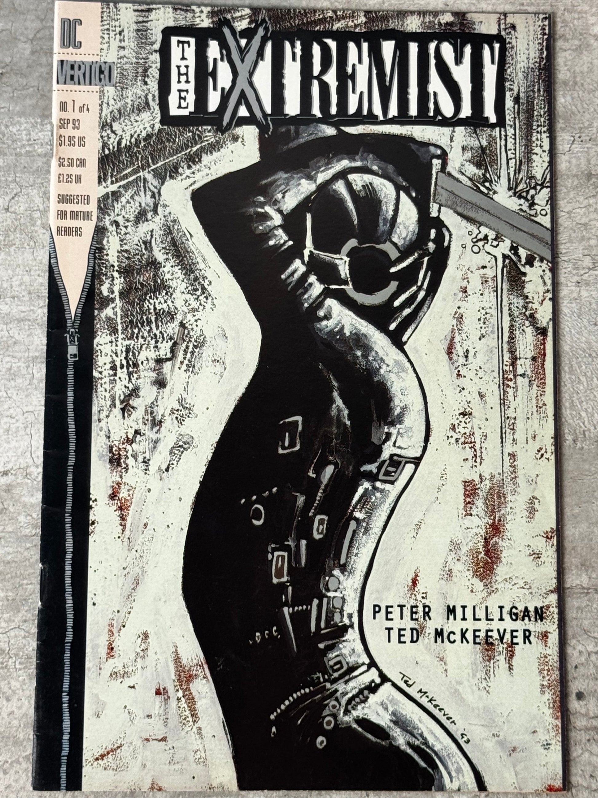 1993 - The Extremist #1 Var. A - December, Nineteen Ninety-Three - NM- - ENG 1