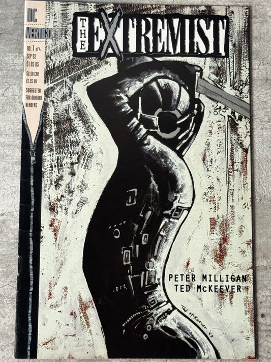 1993 - The Extremist #1 Var. A - December, Nineteen Ninety-Three - NM- - ENG 1