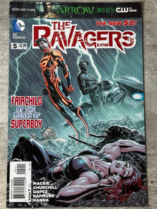 2012 - The Ravagers #5 - Game Changer - NM- - ENG 1