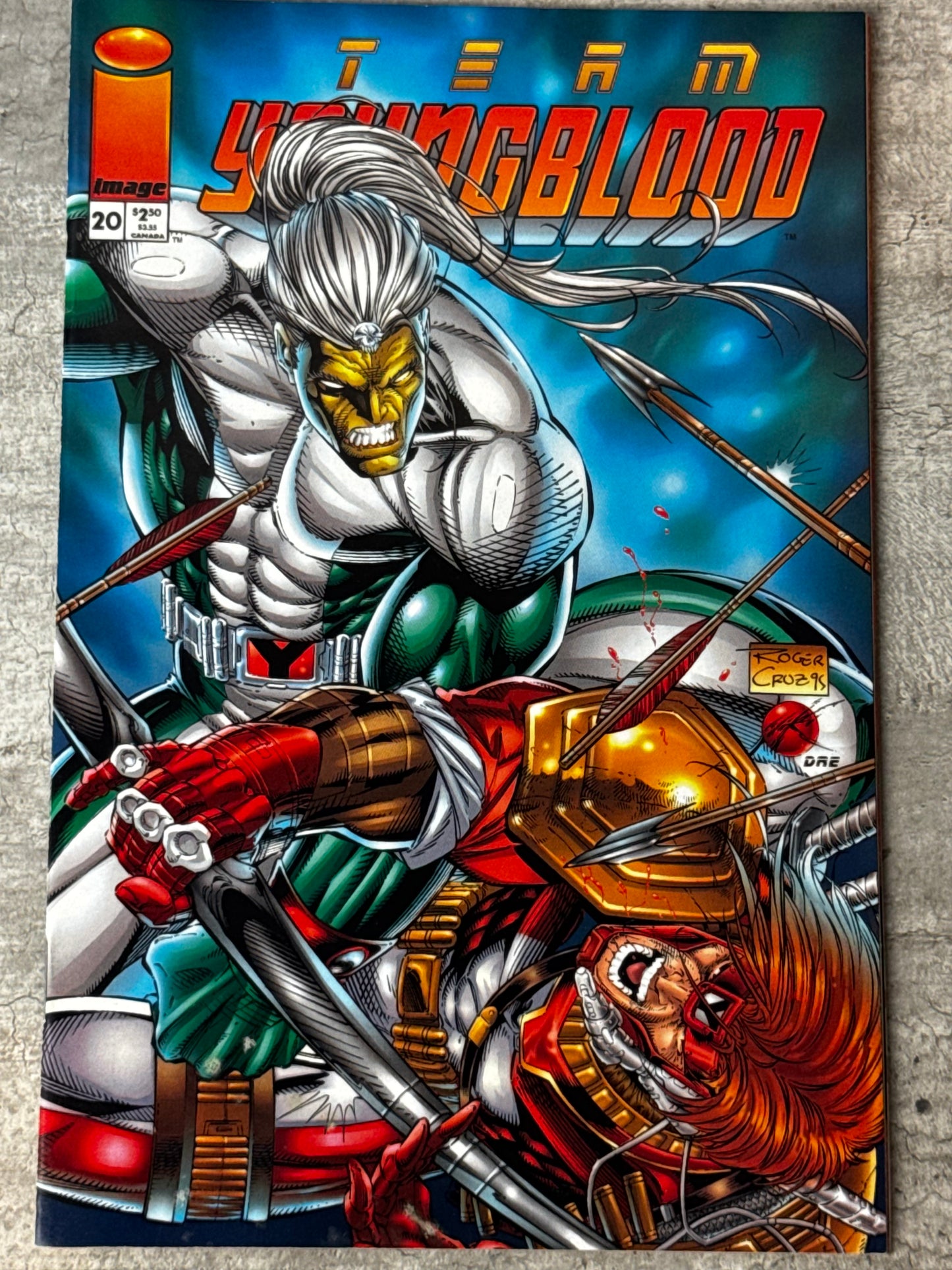 1995 - Team Youngblood #20 - Contact - NM - ENG 1