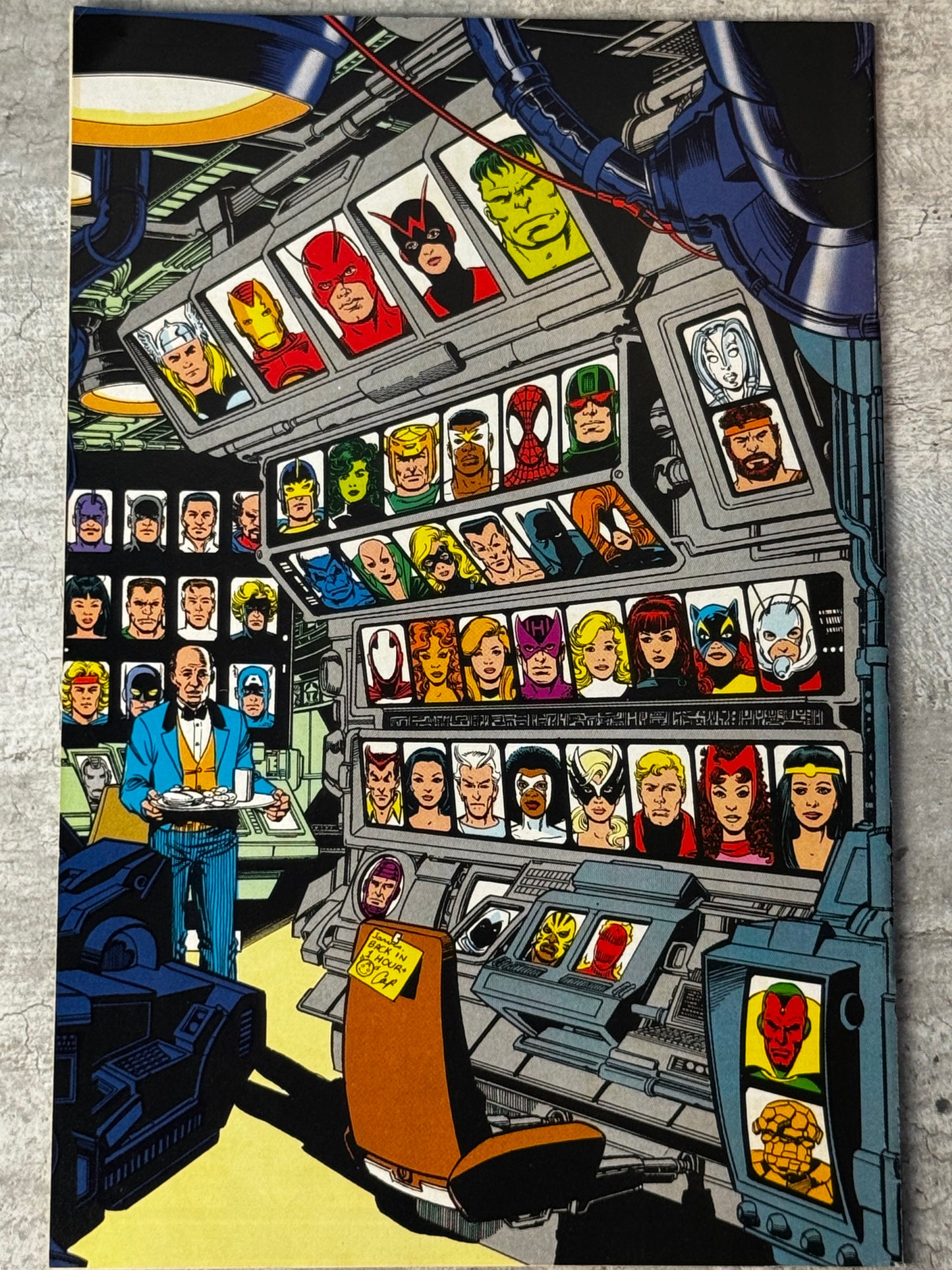 1993 - The Avengers Log #1 Var. A - NM+ - ENG