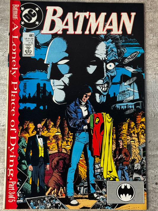 1989 - Batman, Vol. 1 #441 Var. A - Chapter 3: Parallel Lines! - VF/NM - ENG 1