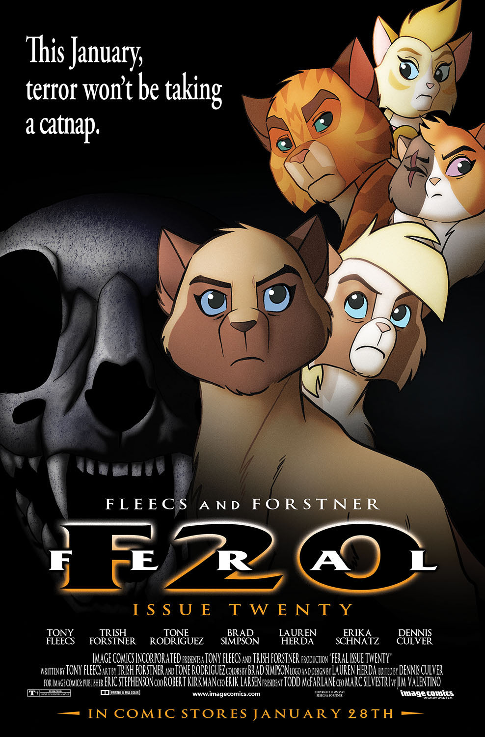 2025 - Feral #20 Cvr B Trish Forstner & Allen Passalaqua Var - M - ENG 1