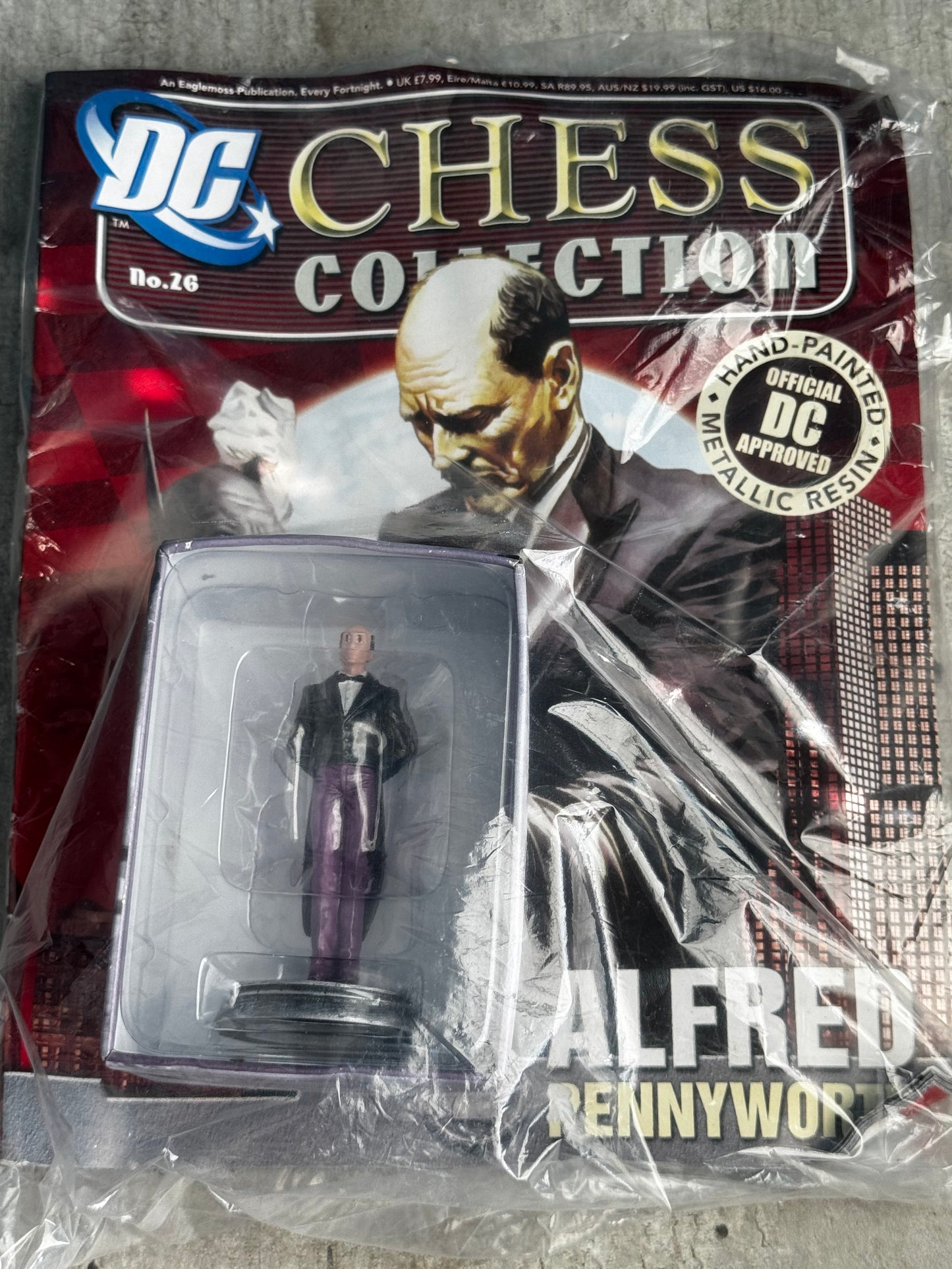 Eaglemoss DC Chess Collection with Magazine #26 - Alfred - VF- 1