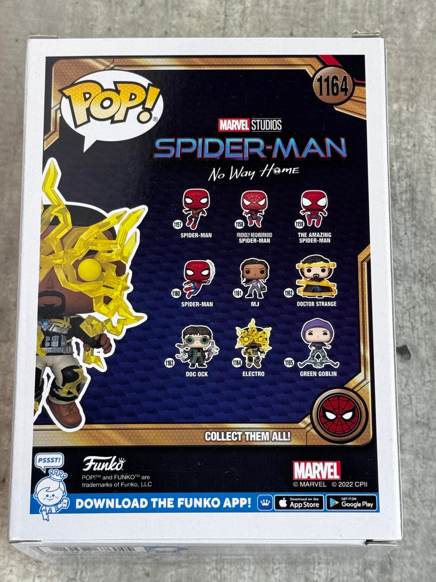 Figura Funko Pop - Spider-Man: Sin Camino a Casa 1164 - Electro - VF+