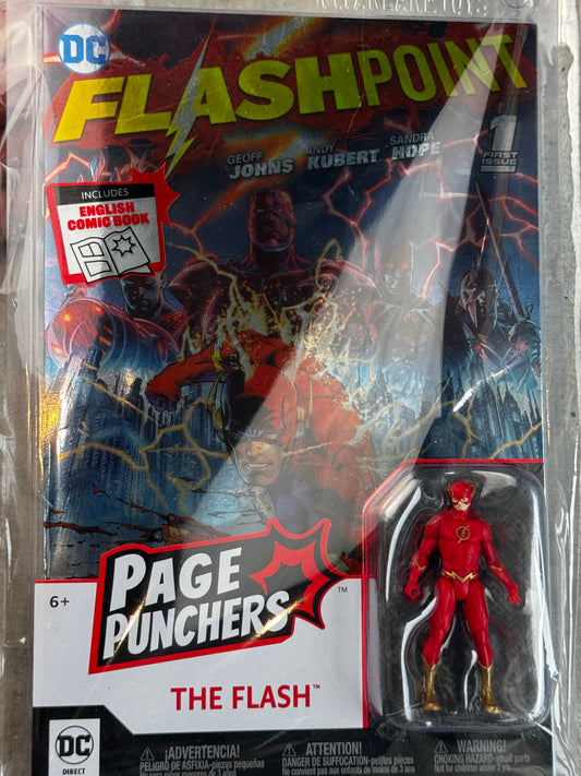 DC McFarlane Toys Page Punchers FLASHPOINT #1 THE FLASH + Figure - VF+ 1