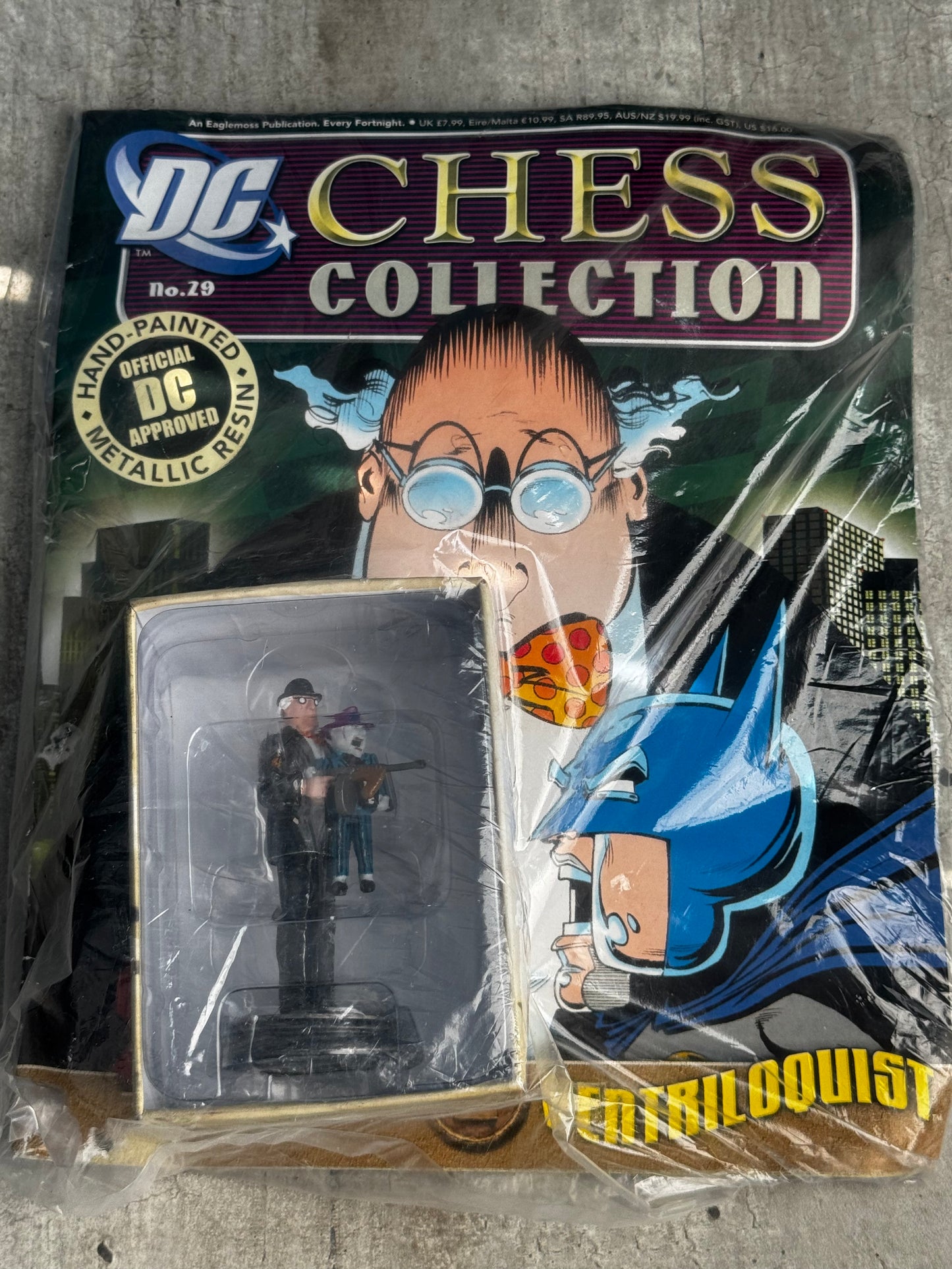 Eaglemoss DC Chess Collection with Magazine #29 - Ventriloquist - VF- 1
