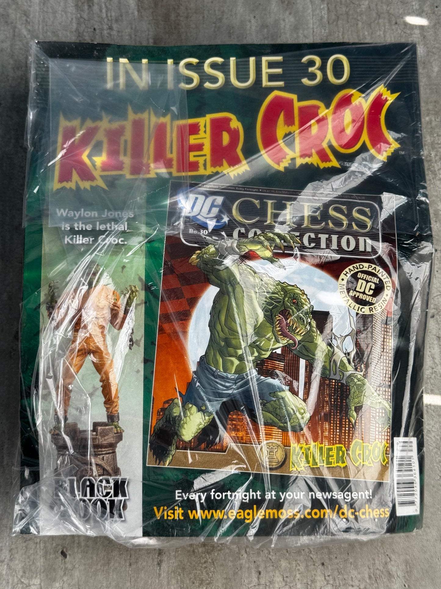 Colección de ajedrez Eaglemoss DC con revista n.° 29 - Ventrílocuo - VF-