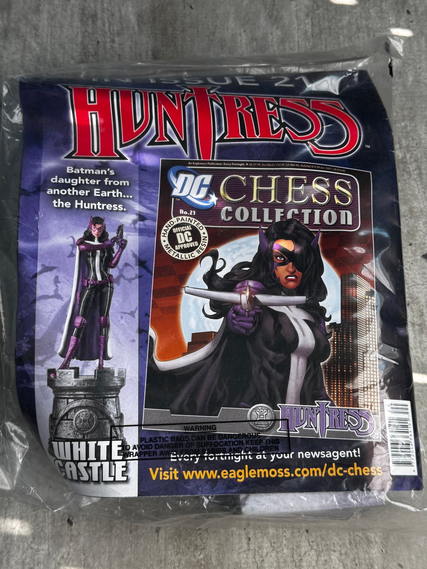 Colección de ajedrez Eaglemoss DC con revista n.° 20 - Red Robin - MBC