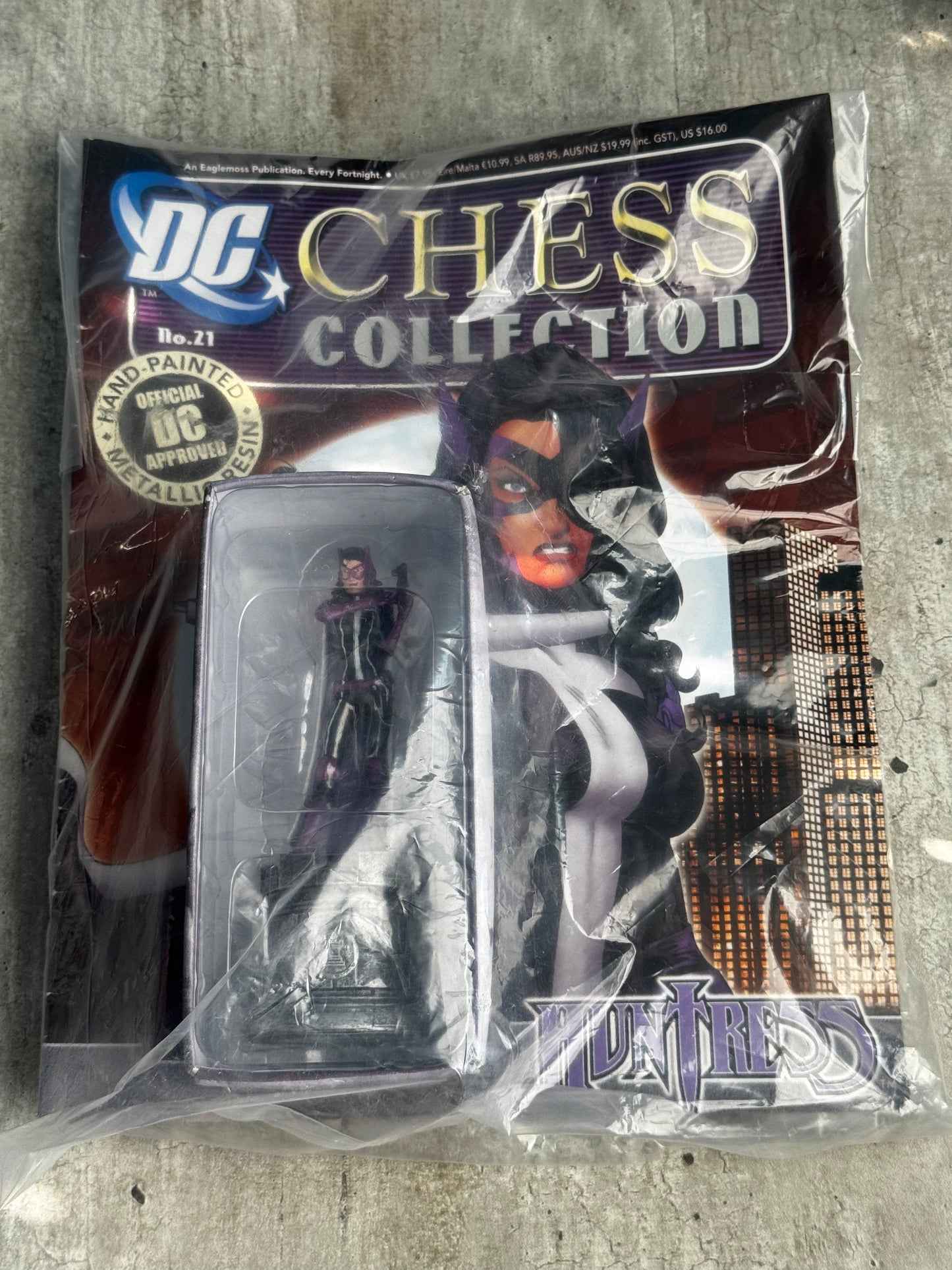 Eaglemoss DC Chess Collection with Magazine #21 - Huntress - VF- 1
