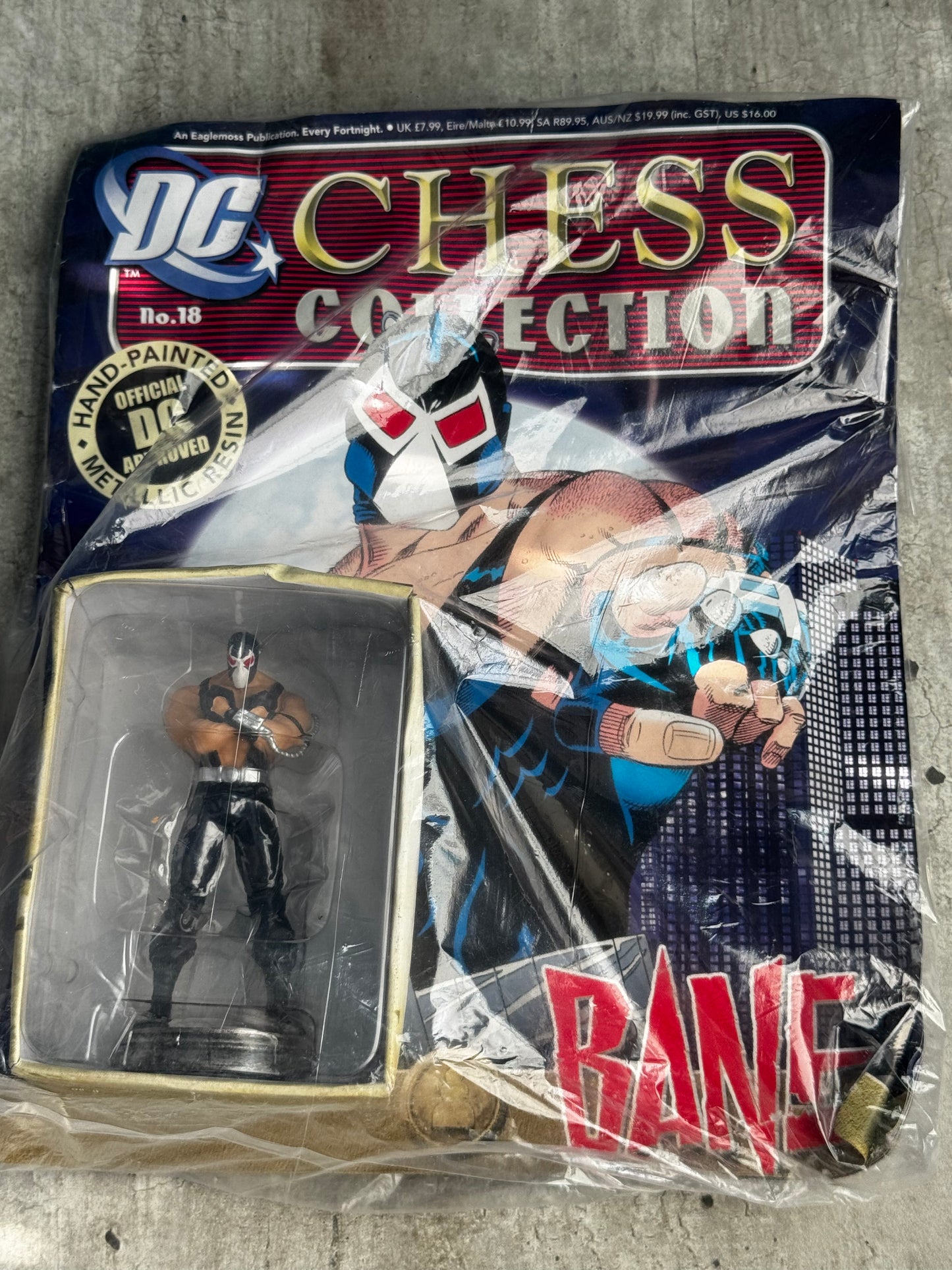 Eaglemoss DC Chess Collection with Magazine #18 - Bane - VF- 1