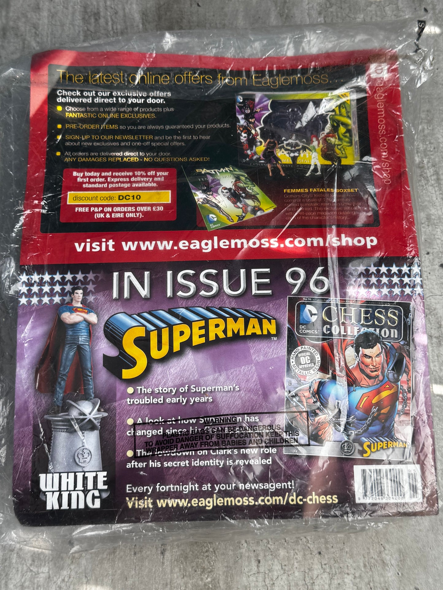 Eaglemoss DC Chess Collection with Magazine #95 - Orion - VF-