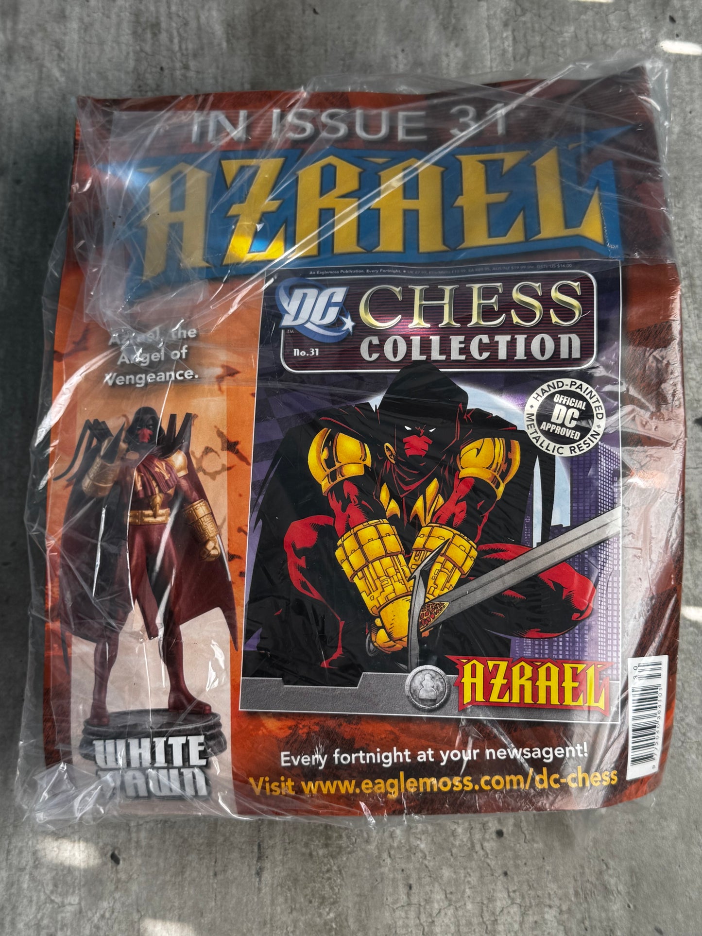 Eaglemoss DC Chess Collection with Magazine #30 - Killer Croc - VF-