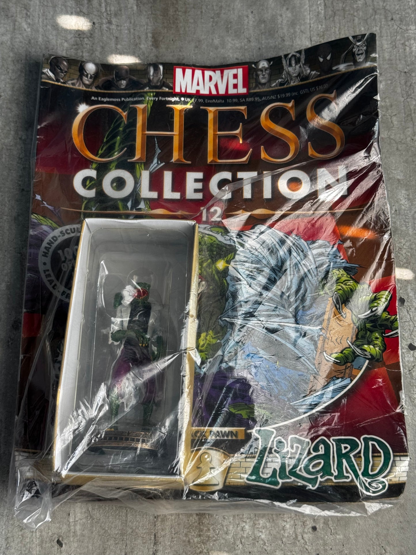 Eaglemoss Marvel Chess with Magazine #12 - Lizard - VF- 1