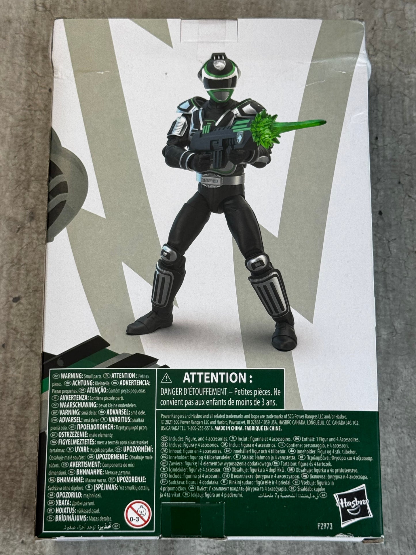 Power Rangers BLT LC A S.P.D. A-Squad Green Ranger - VF+