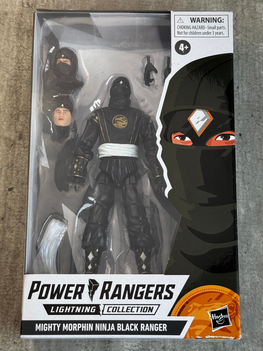 Power Rangers - Mighty Morphin Ninja Black Ranger - VF+ 1