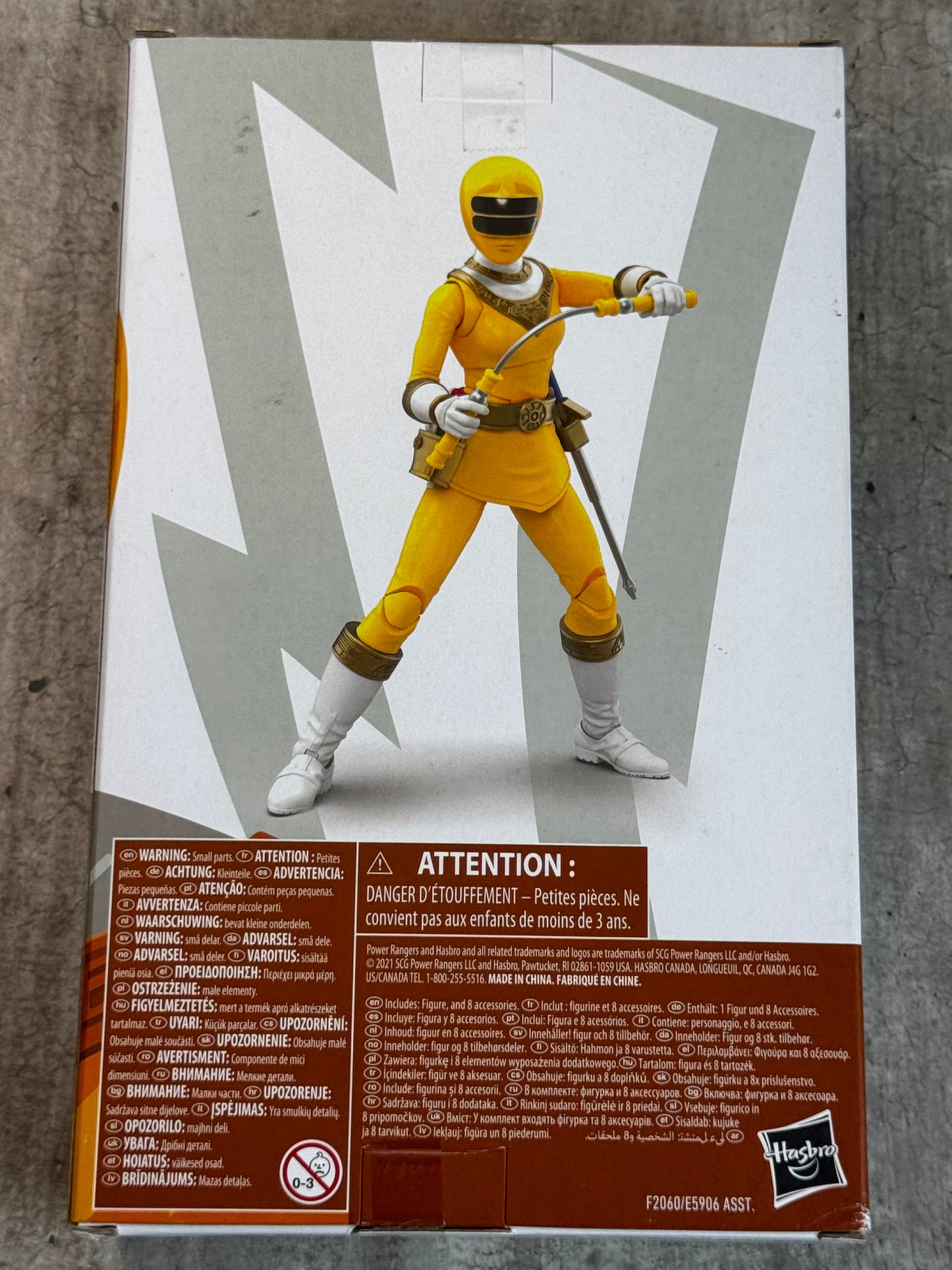Power Rangers - Zed Yellow Ranger - VF+